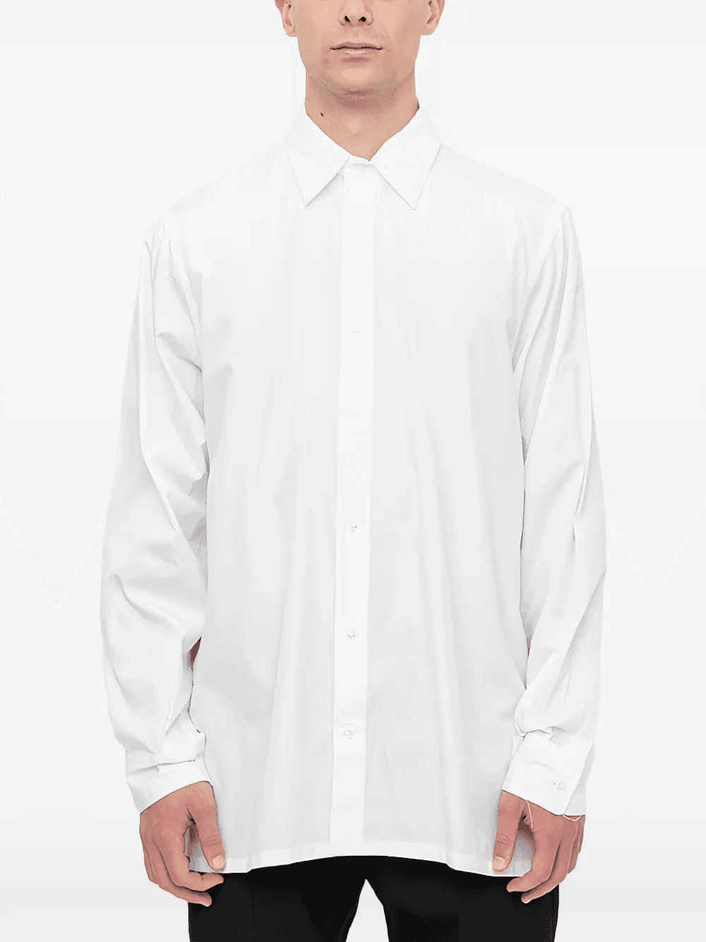 button-up cotton shirt - Image 1