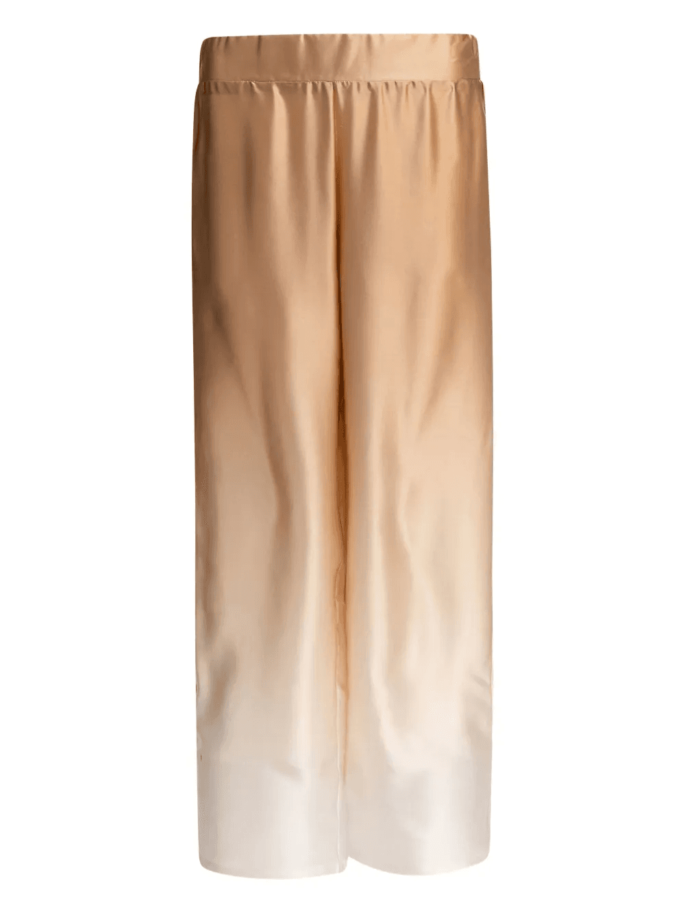 ombré-effect silk trousers - Image 1