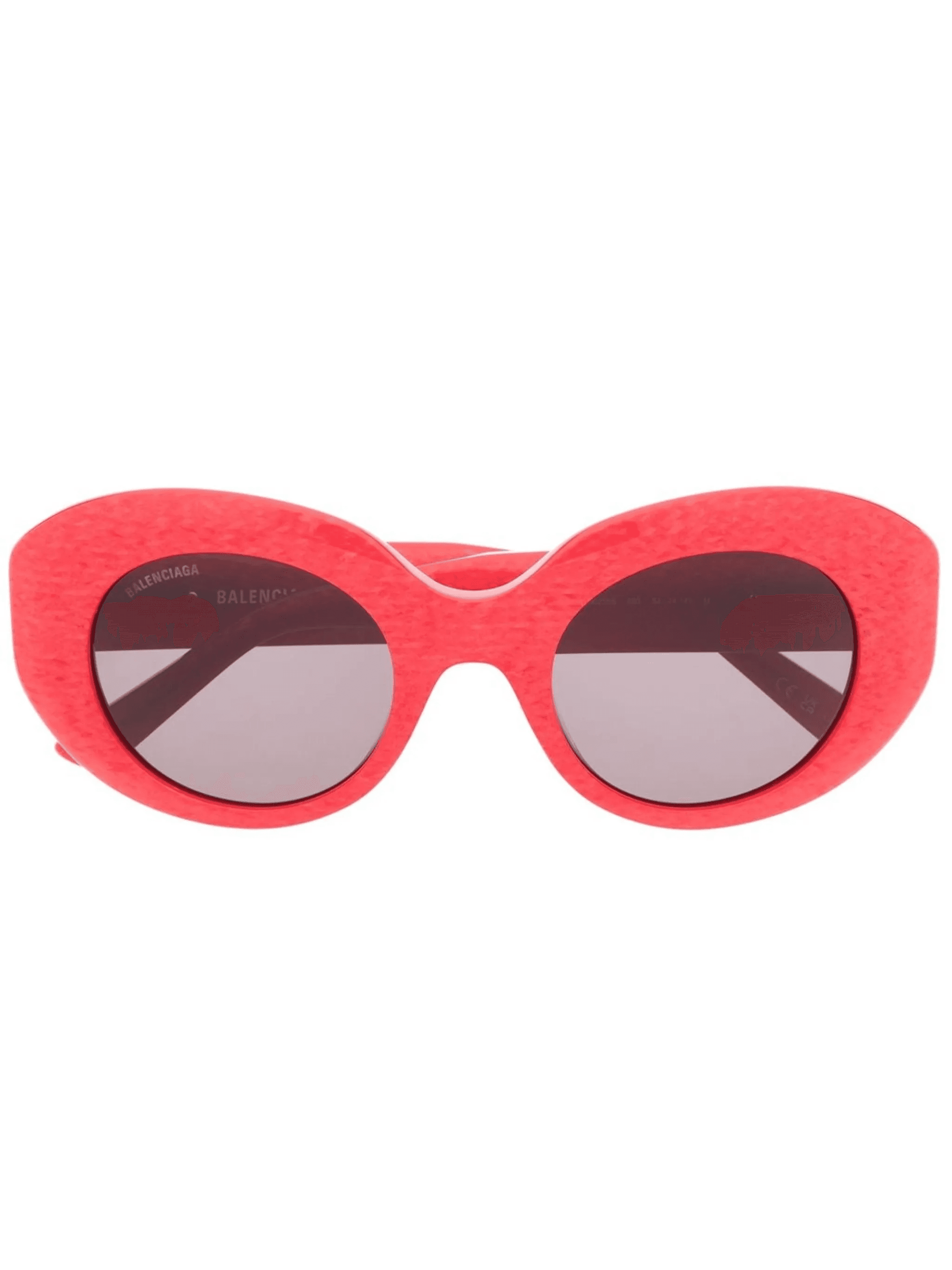 oversized round-frame sunglasses - Image 1