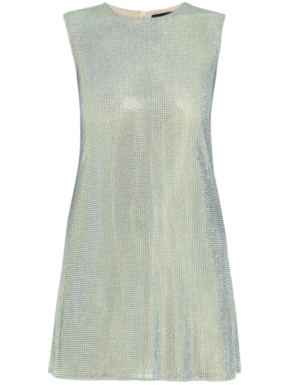 crystal-embellished minidress - Image 1