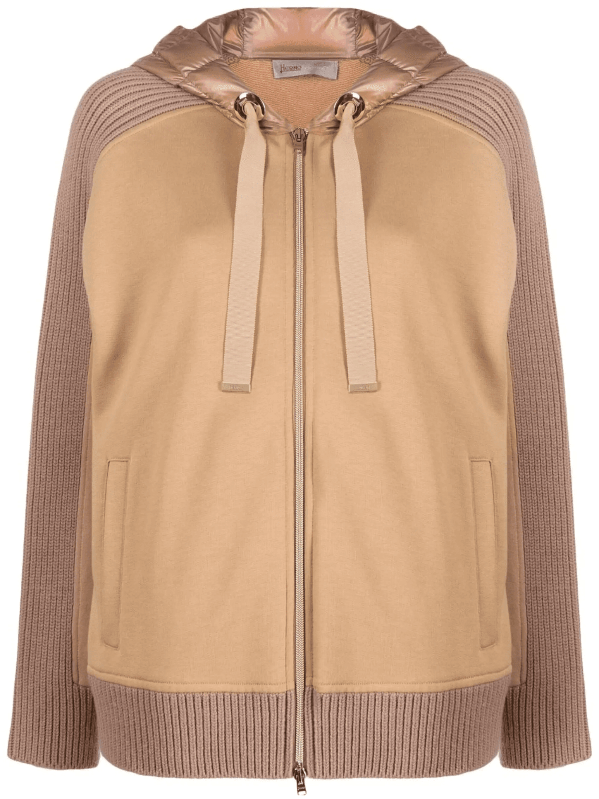 hooded zip-up jacket - Image 1