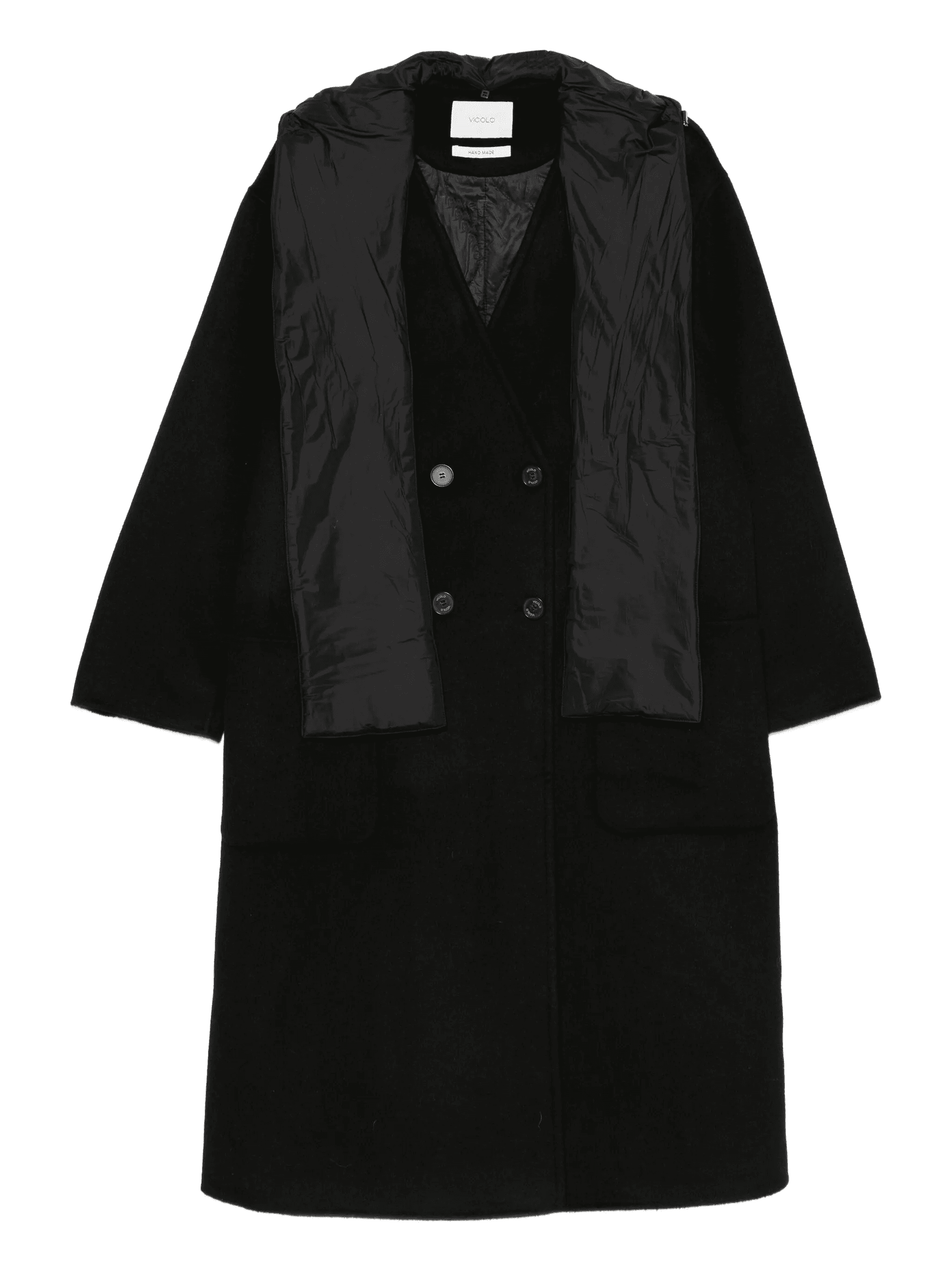layered coat - Image 1