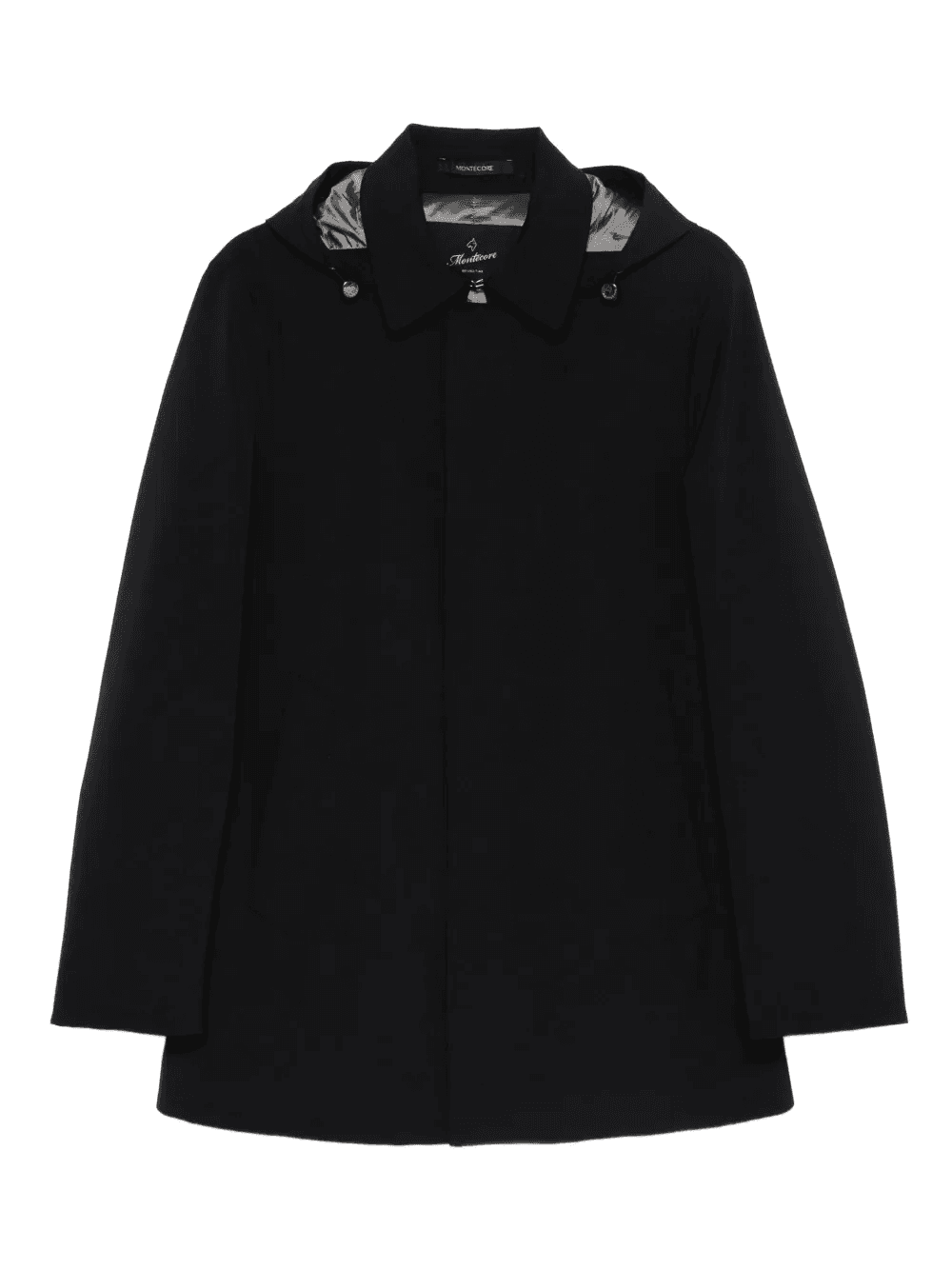hooded buttoned jacket - Image 1