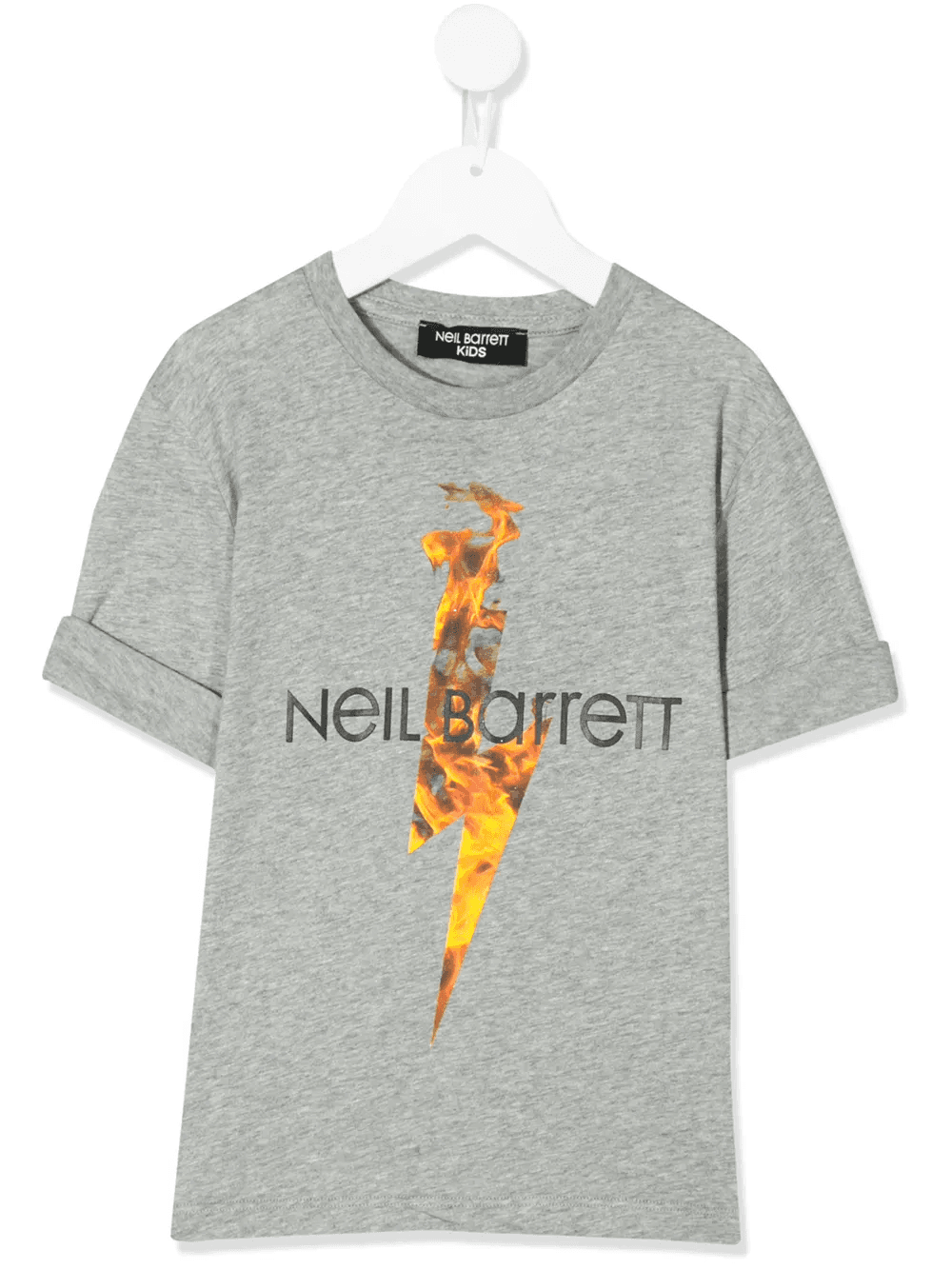 fire print T-shirt - Image 1
