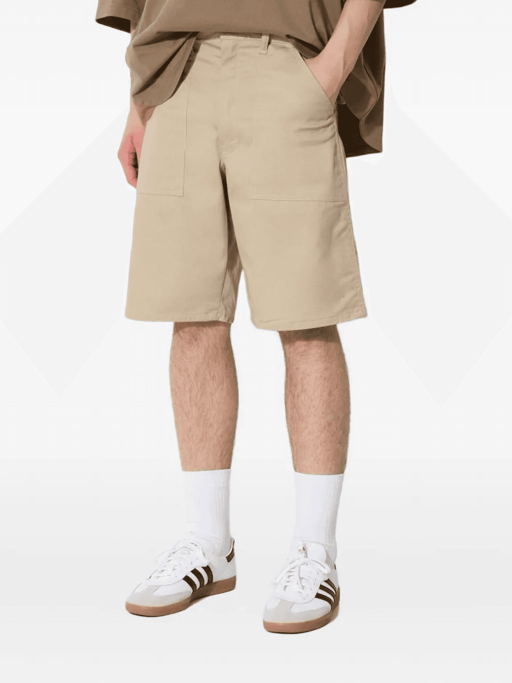 patch-pockets bermuda shorts - Image 1