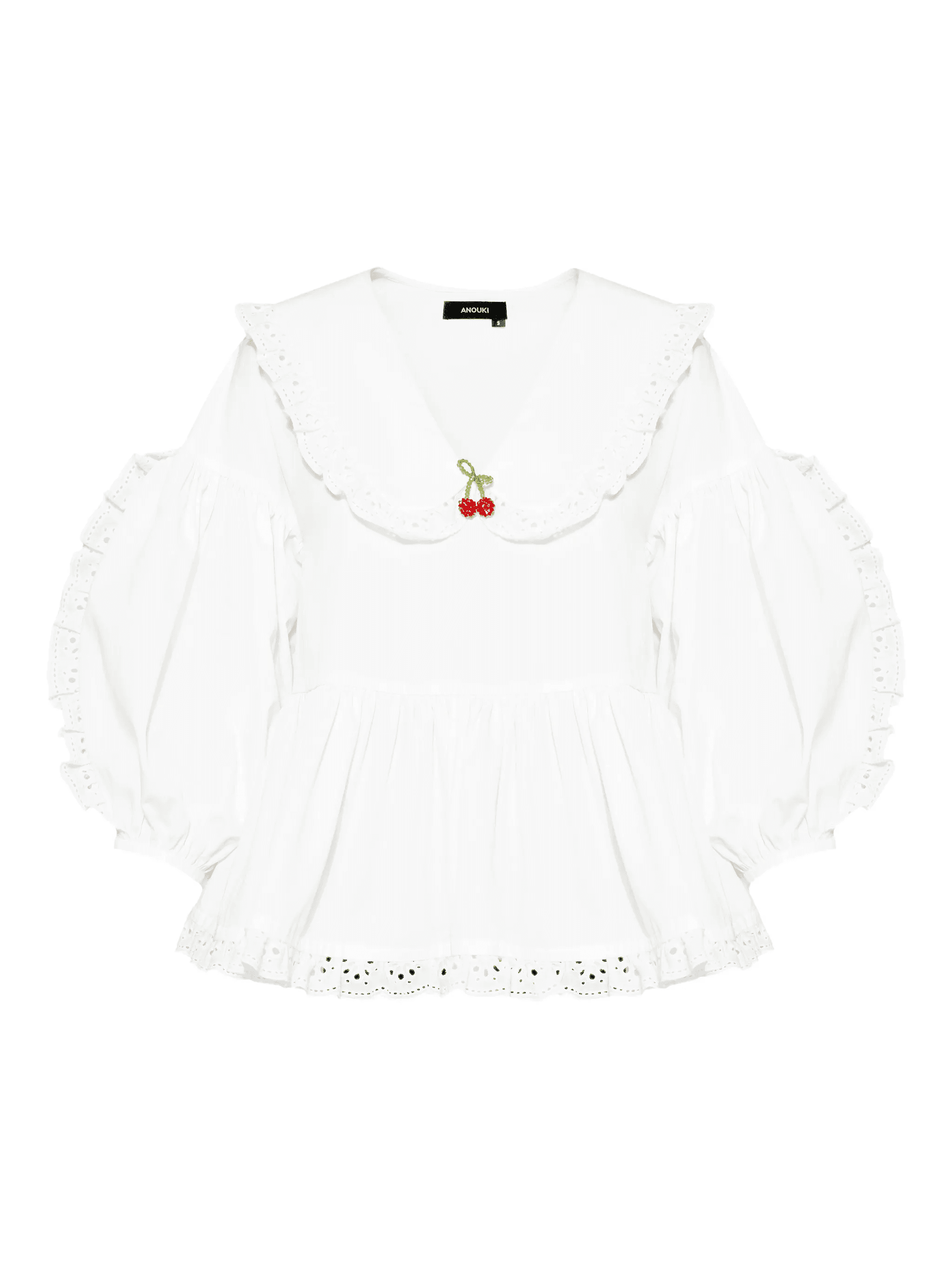 ruffled blouse - Image 1