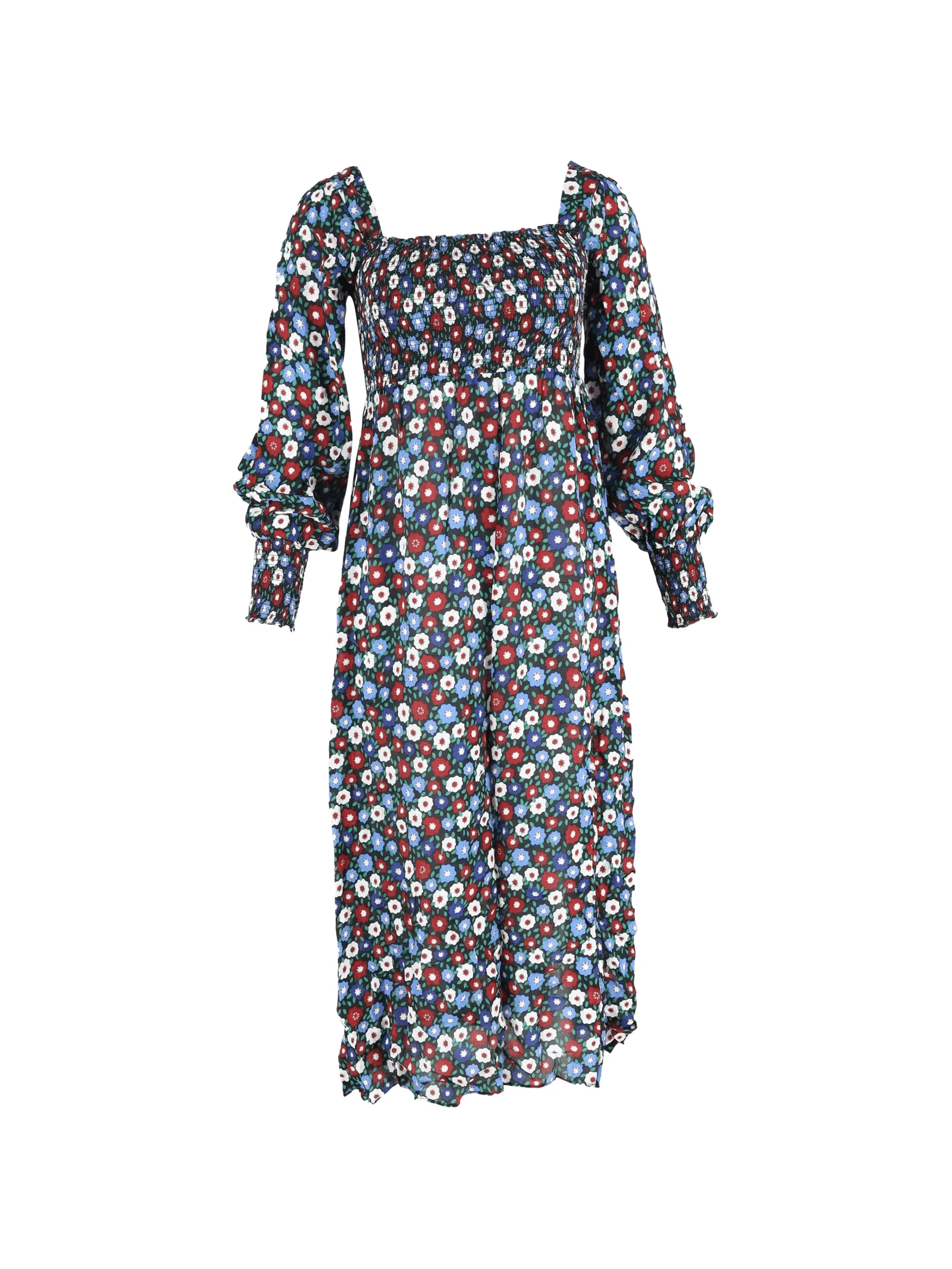 printed midi dress - Image 1