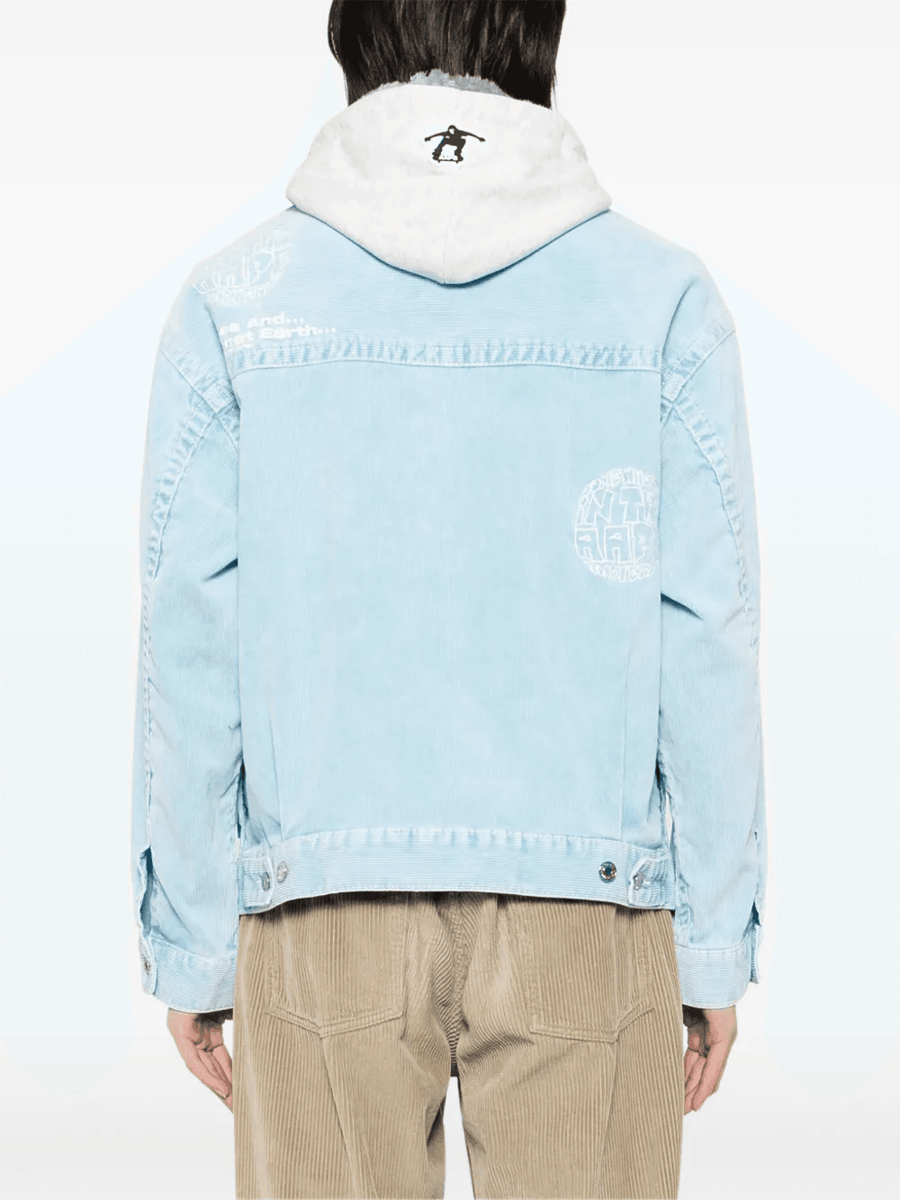 moonface-logo hooded jacket — Image 4