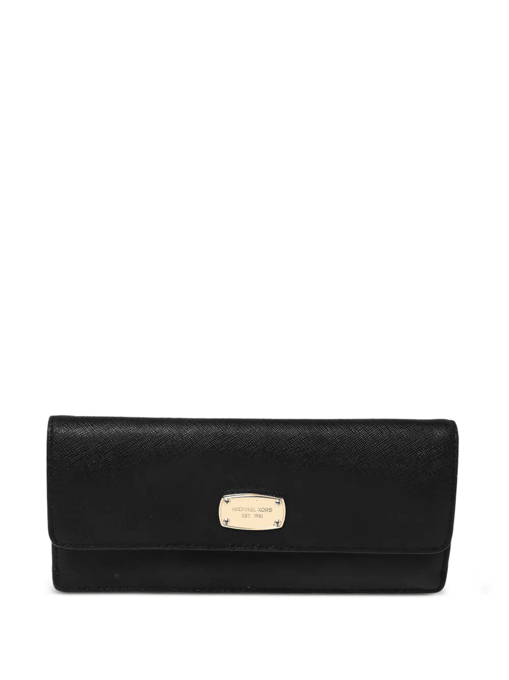 pre-owned logo-plaque wallet - Image 1