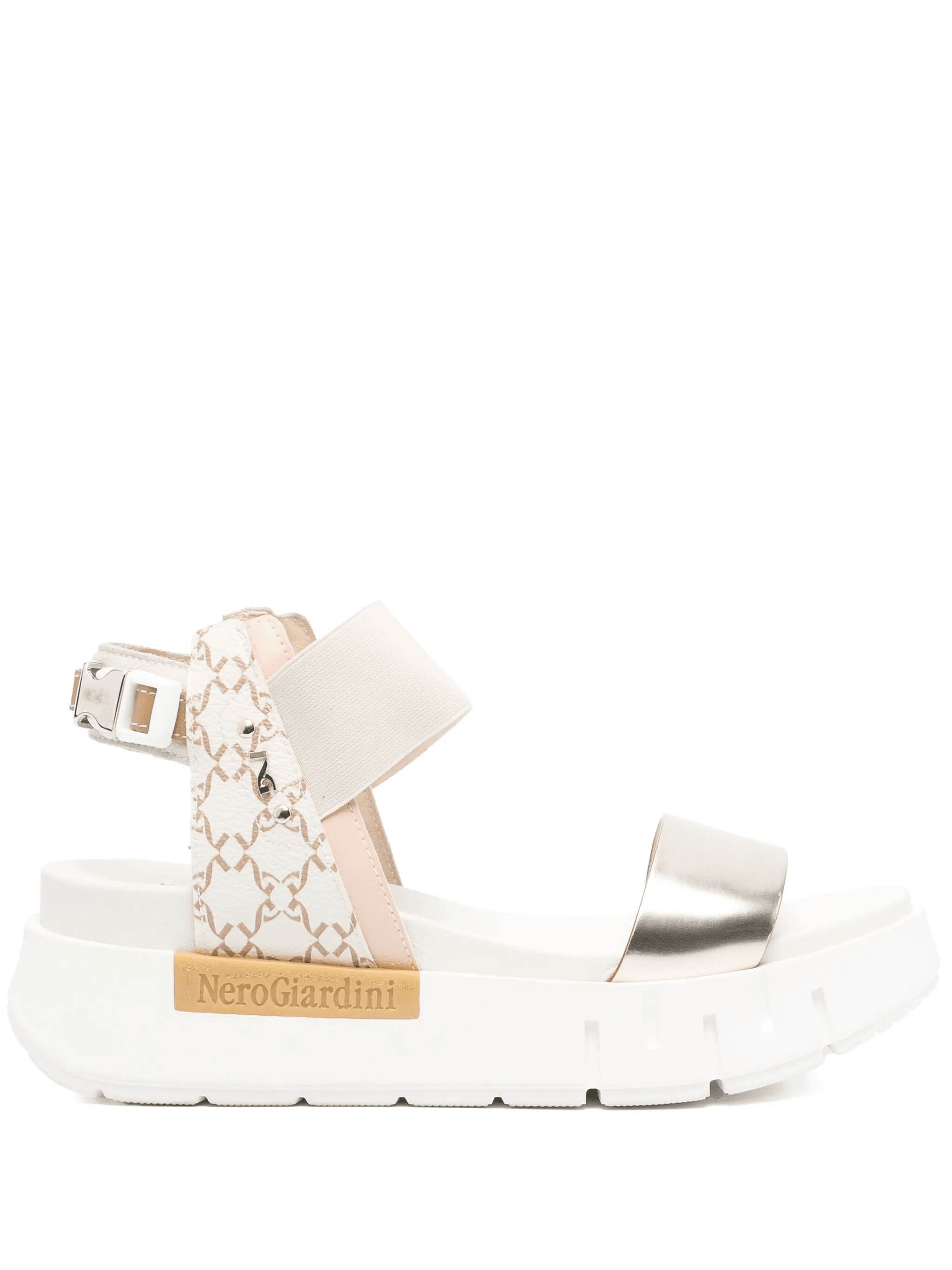 55mm leather platform sandals - Image 1