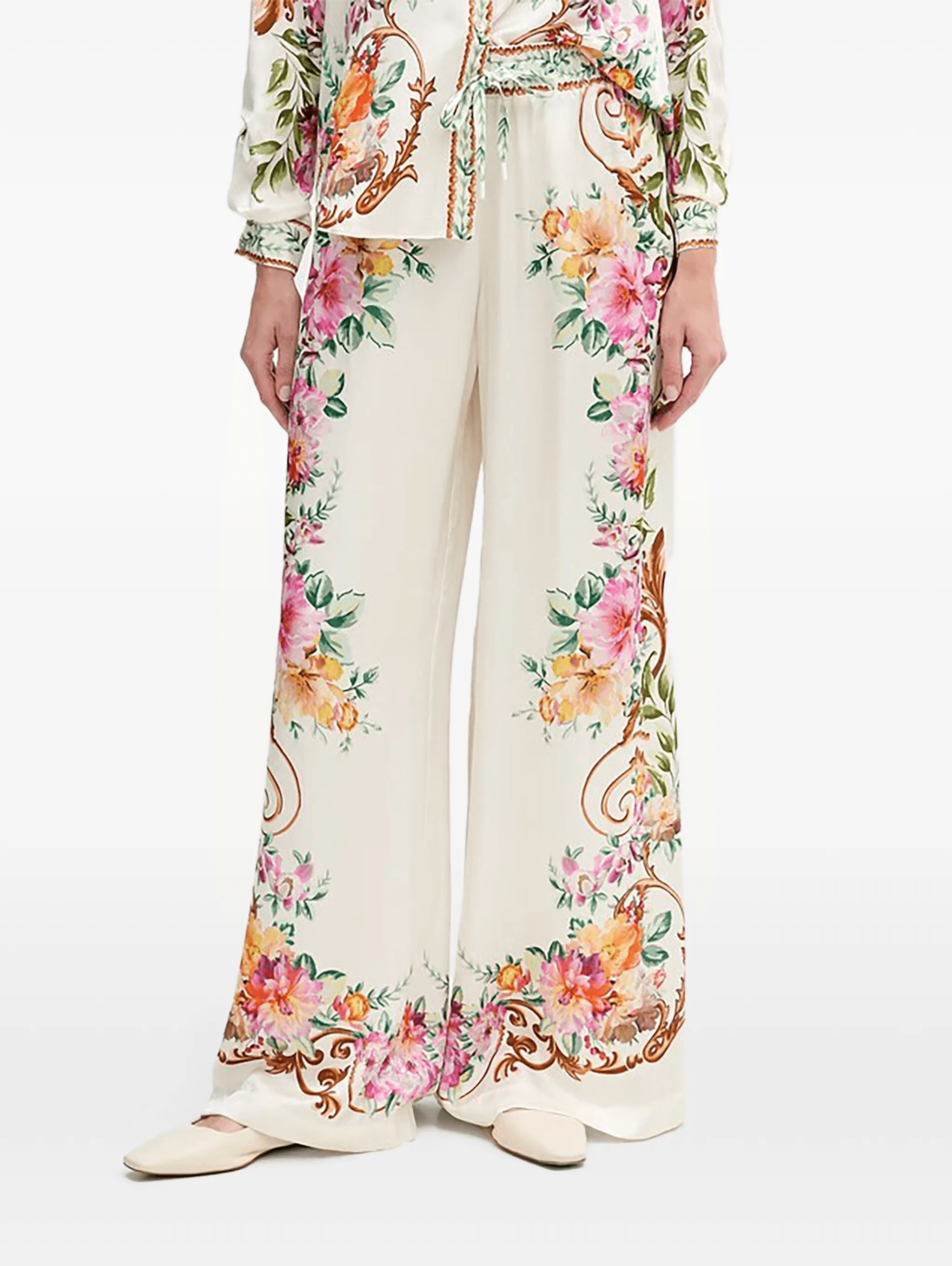 Lyanna floral palazzo pants - Image 1