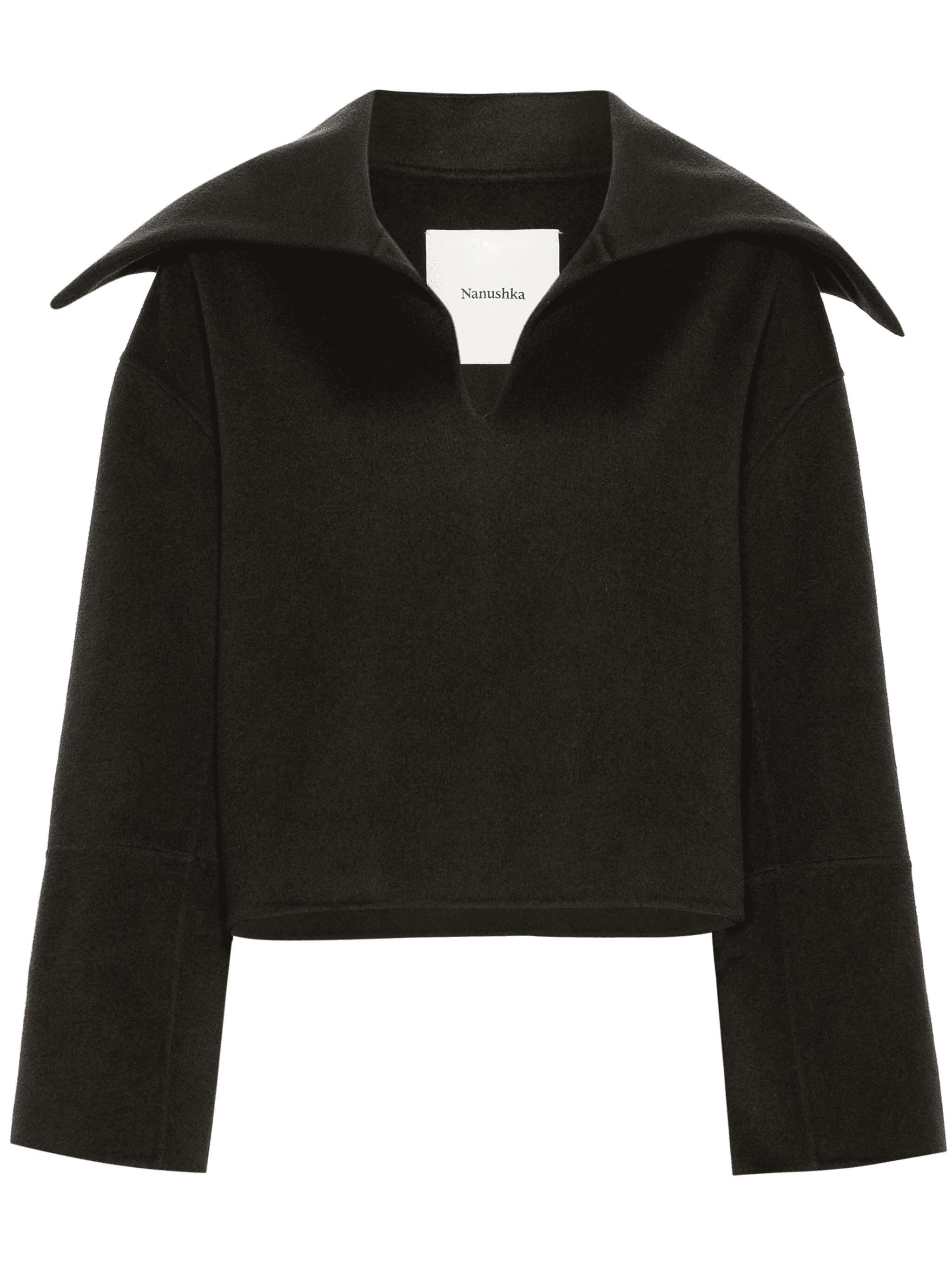 Maxe spread-collar jumper - Image 1