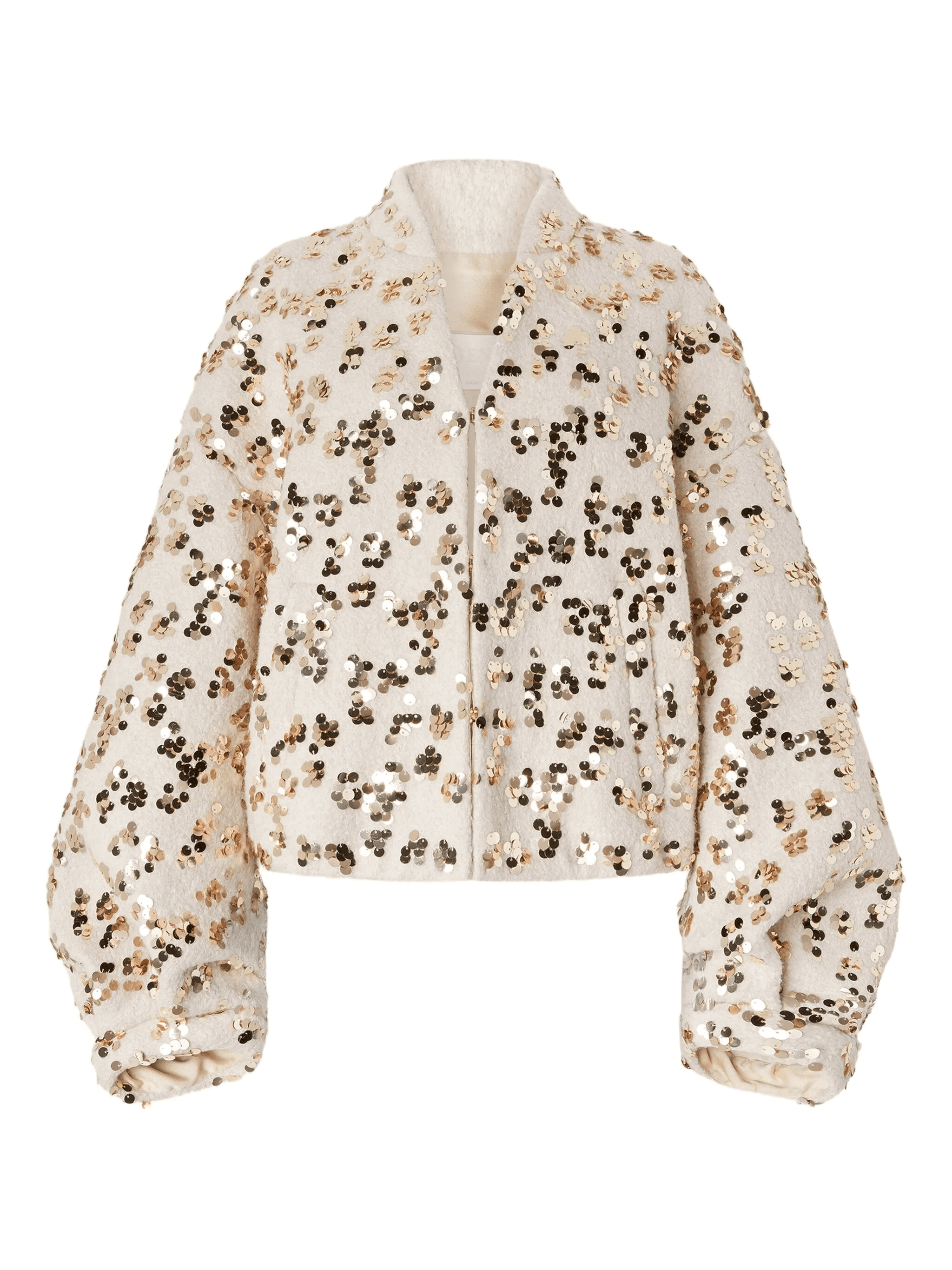 sequin-embellished jacket - Image 1