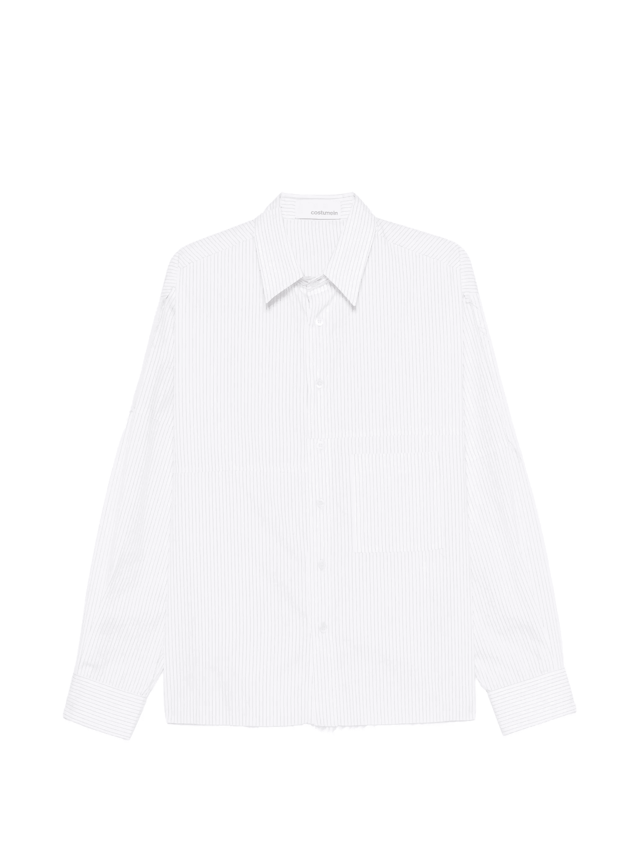 Richard Evo pinstripe-pattern shirt - Image 1