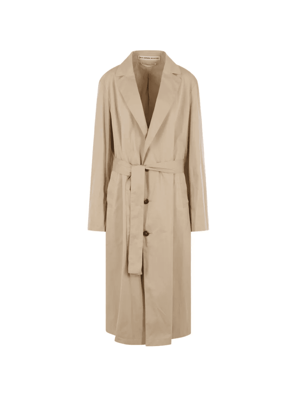 Senga belt-fastening coat - Image 1