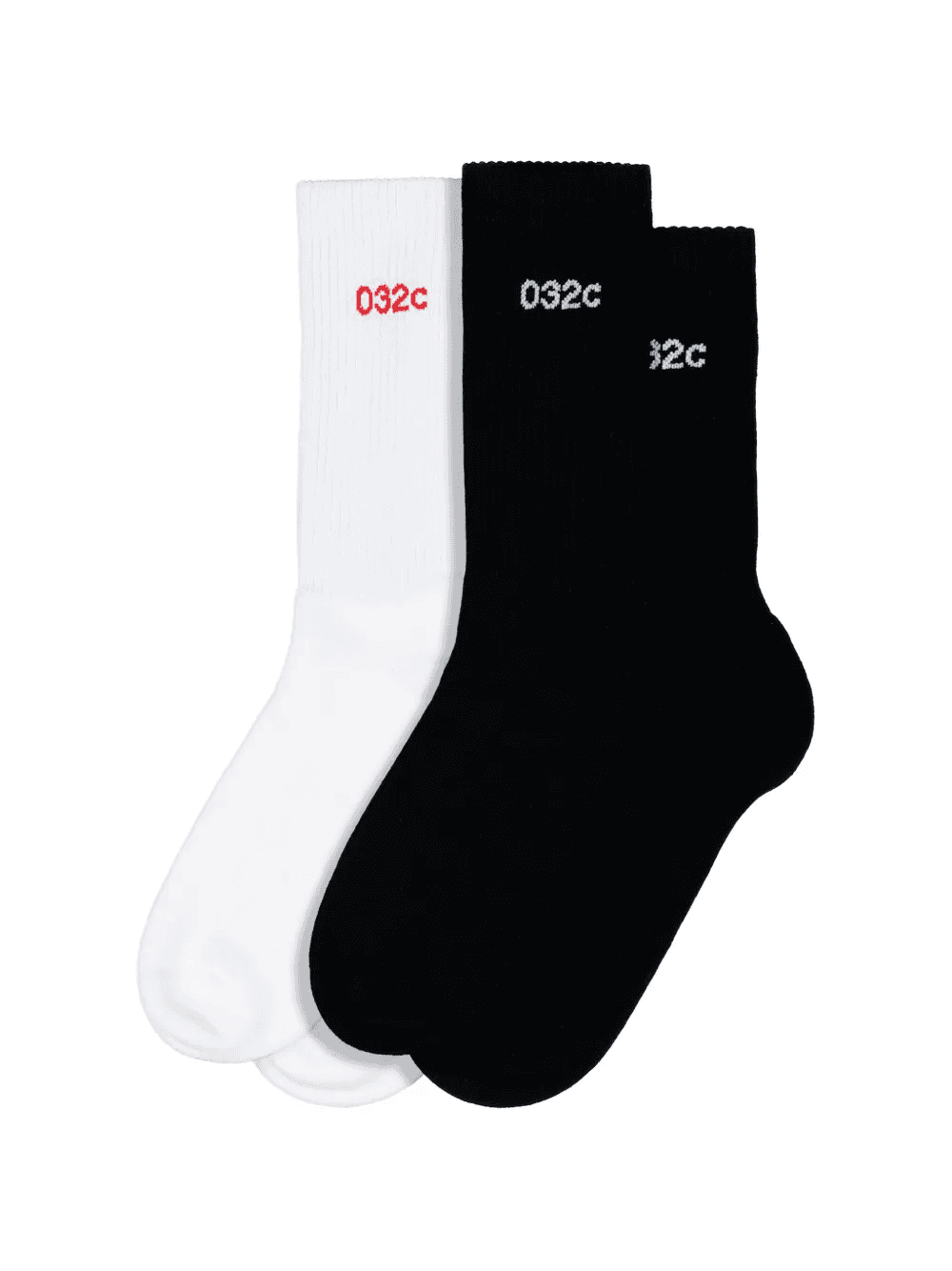 lettering two-pack socks set (set of two) - Image 1