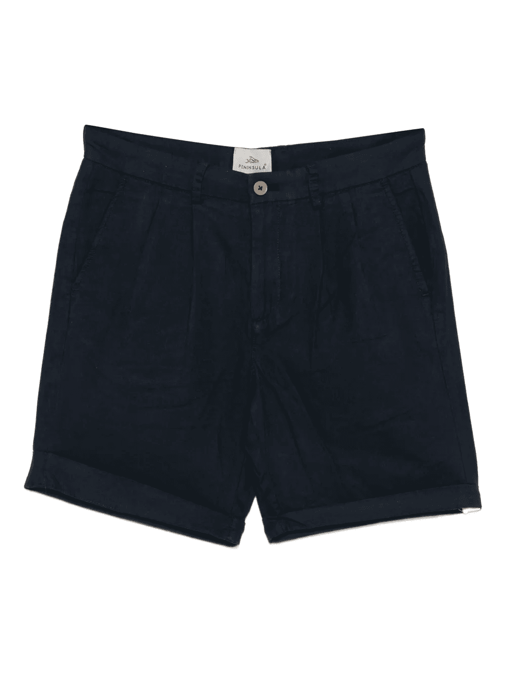 pleated cuffed bermuda shorts - Image 1