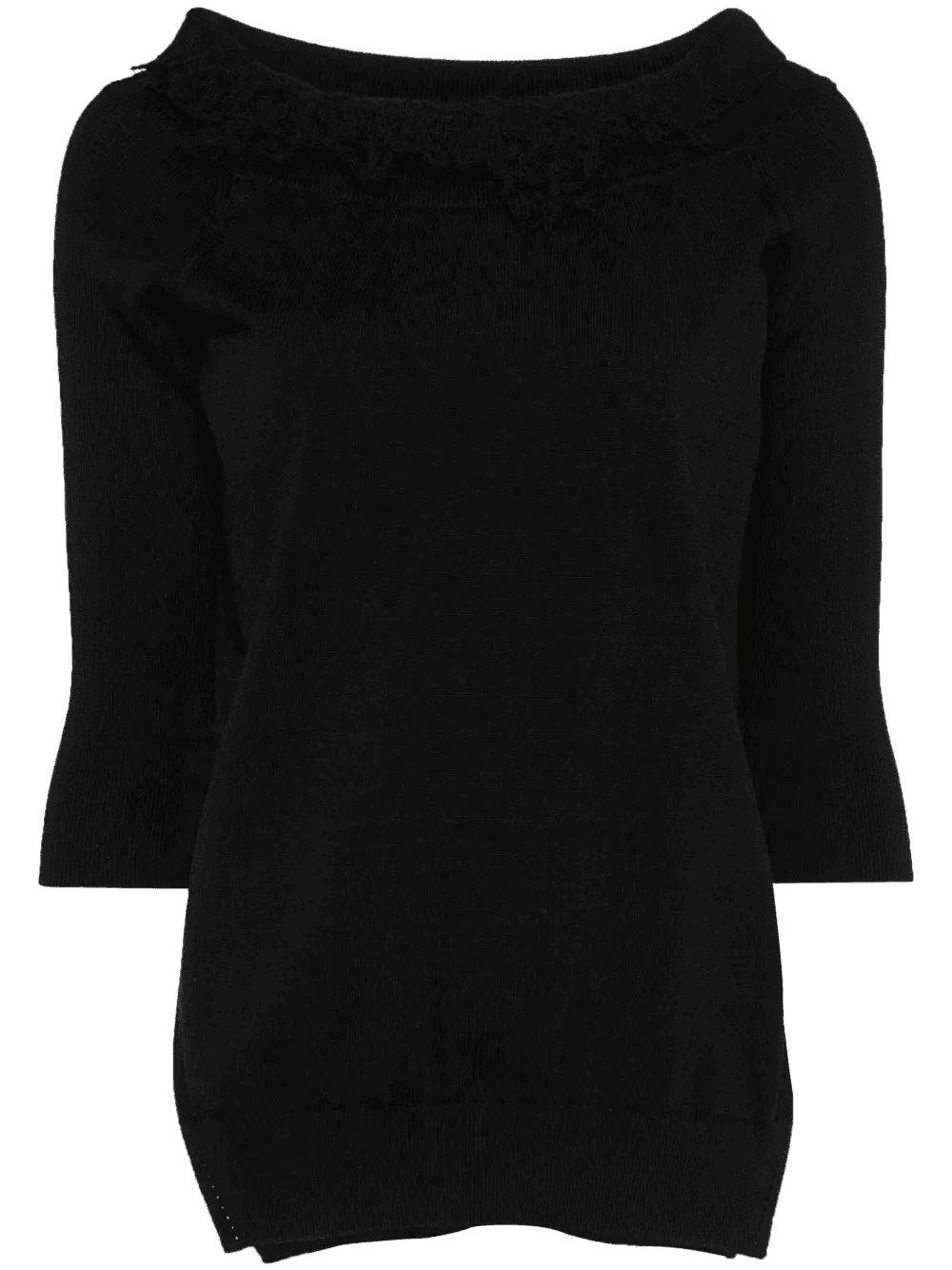 embroidered sweater - Image 1