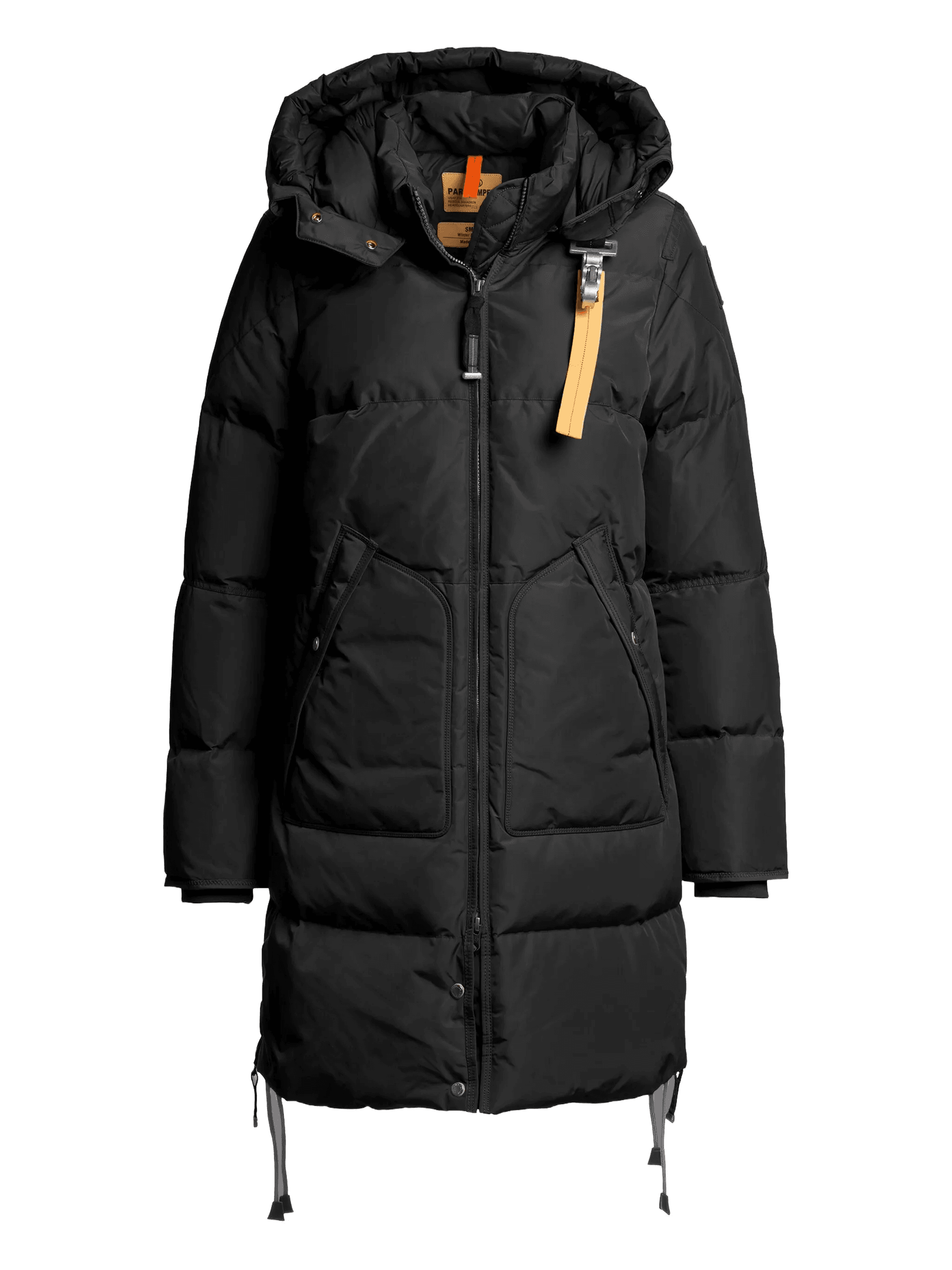 hooded quilted coat - Image 1