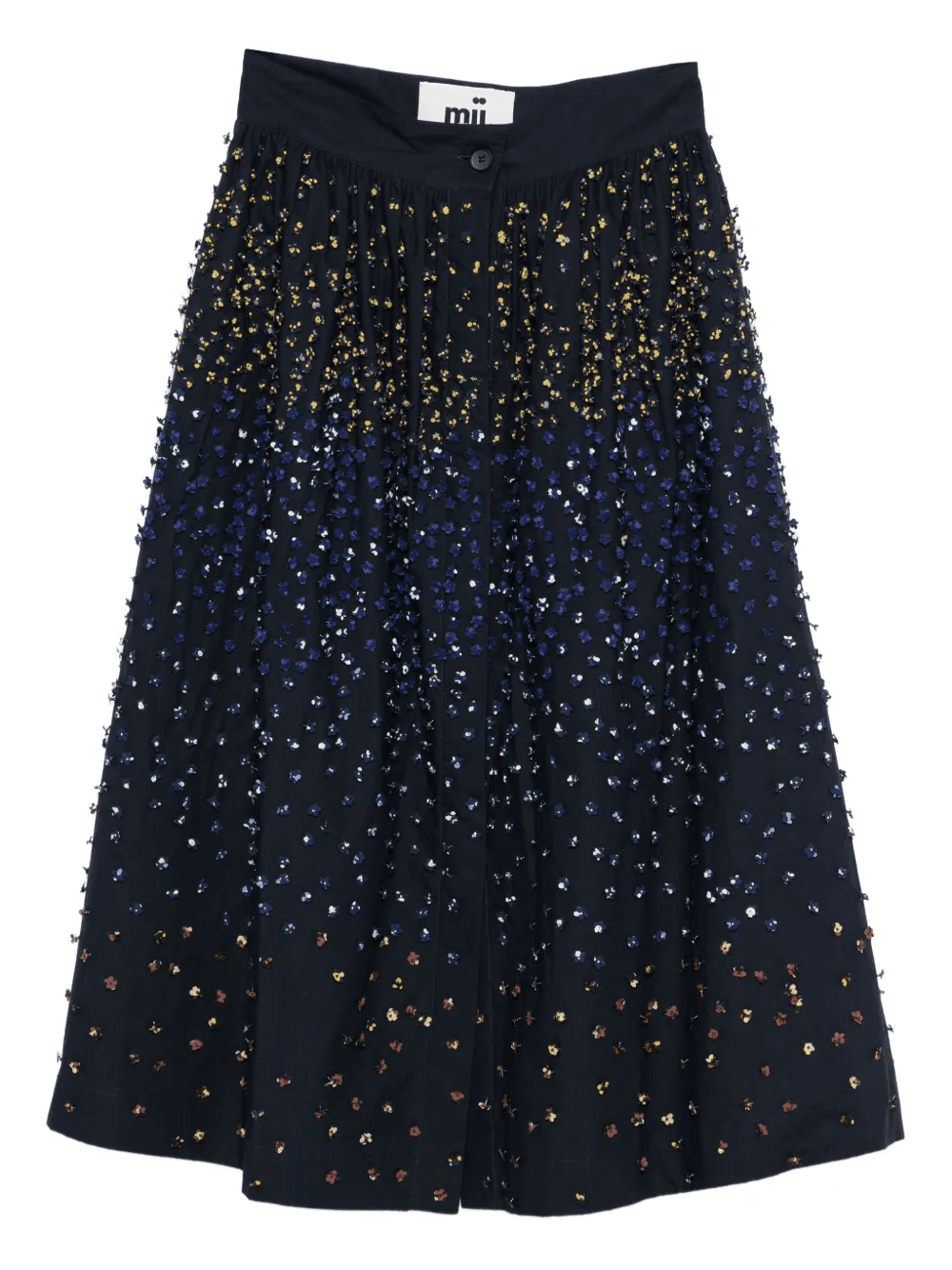 sequin-embellished skirt - Image 1