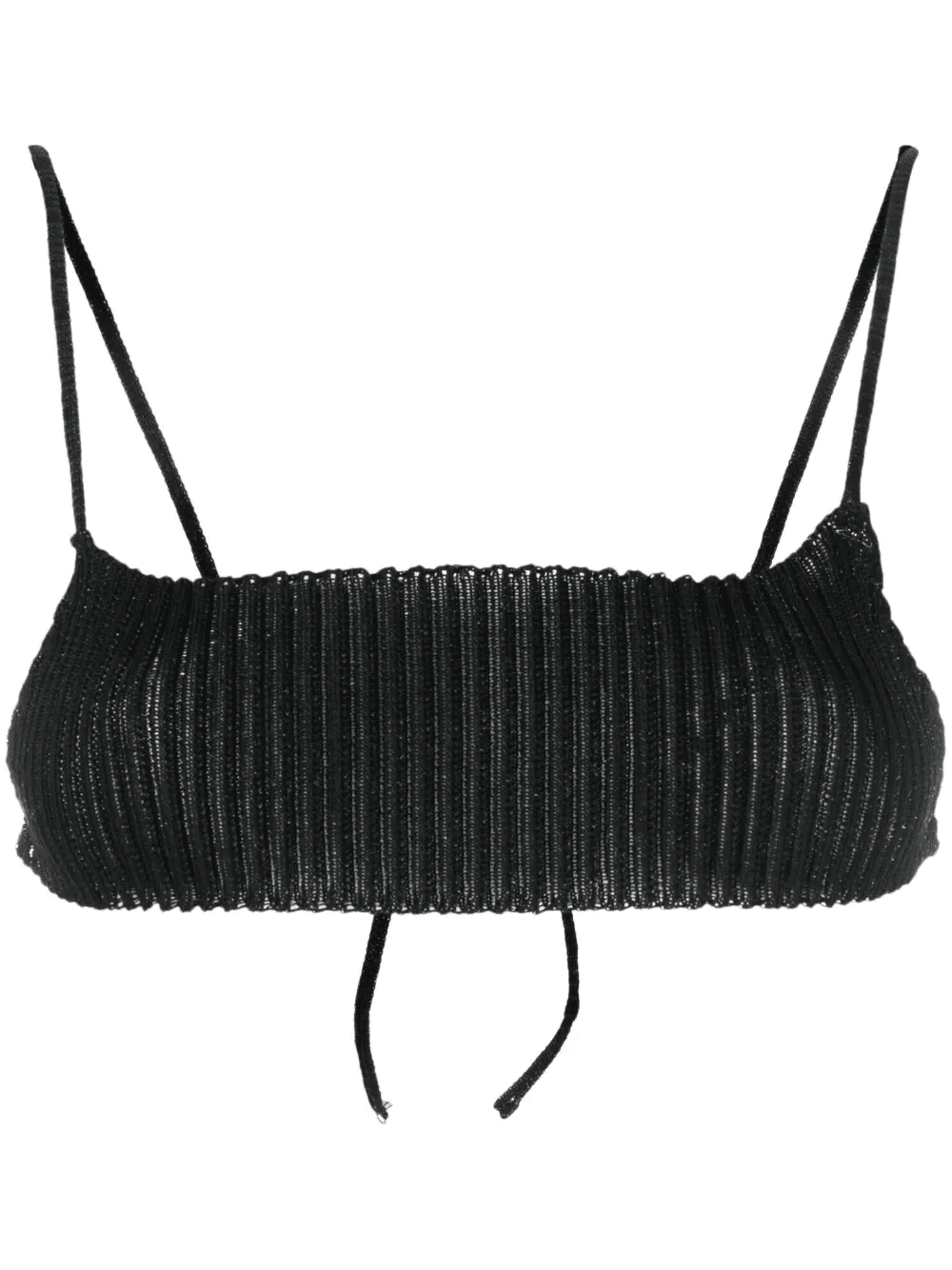 Emma ribbed-knit bra top - Image 1
