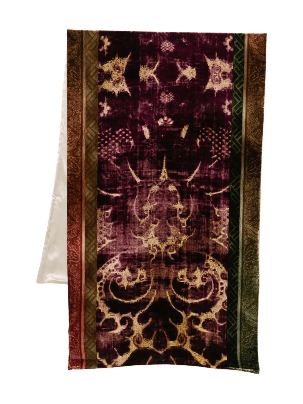 Kanadas damask-pattern scarf - Image 1