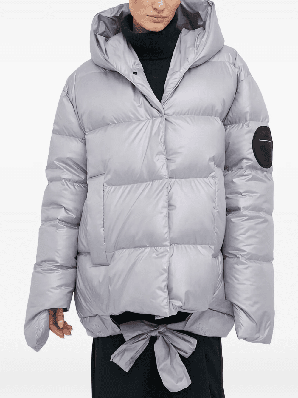 hooded padded jacket - Image 1