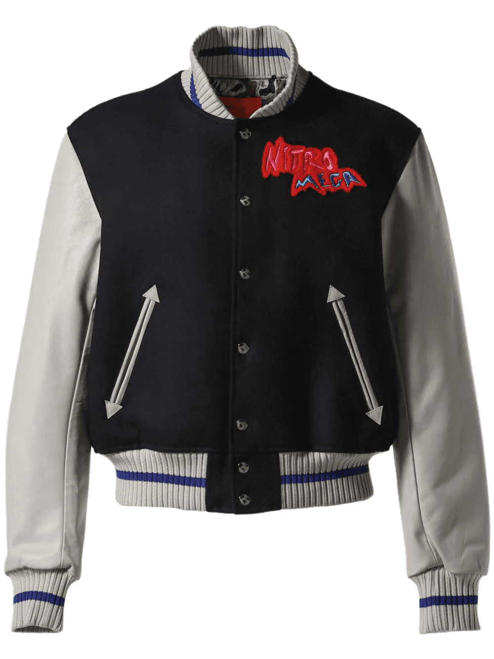 Nitro Mega Shrunken varsity jacket - Image 1