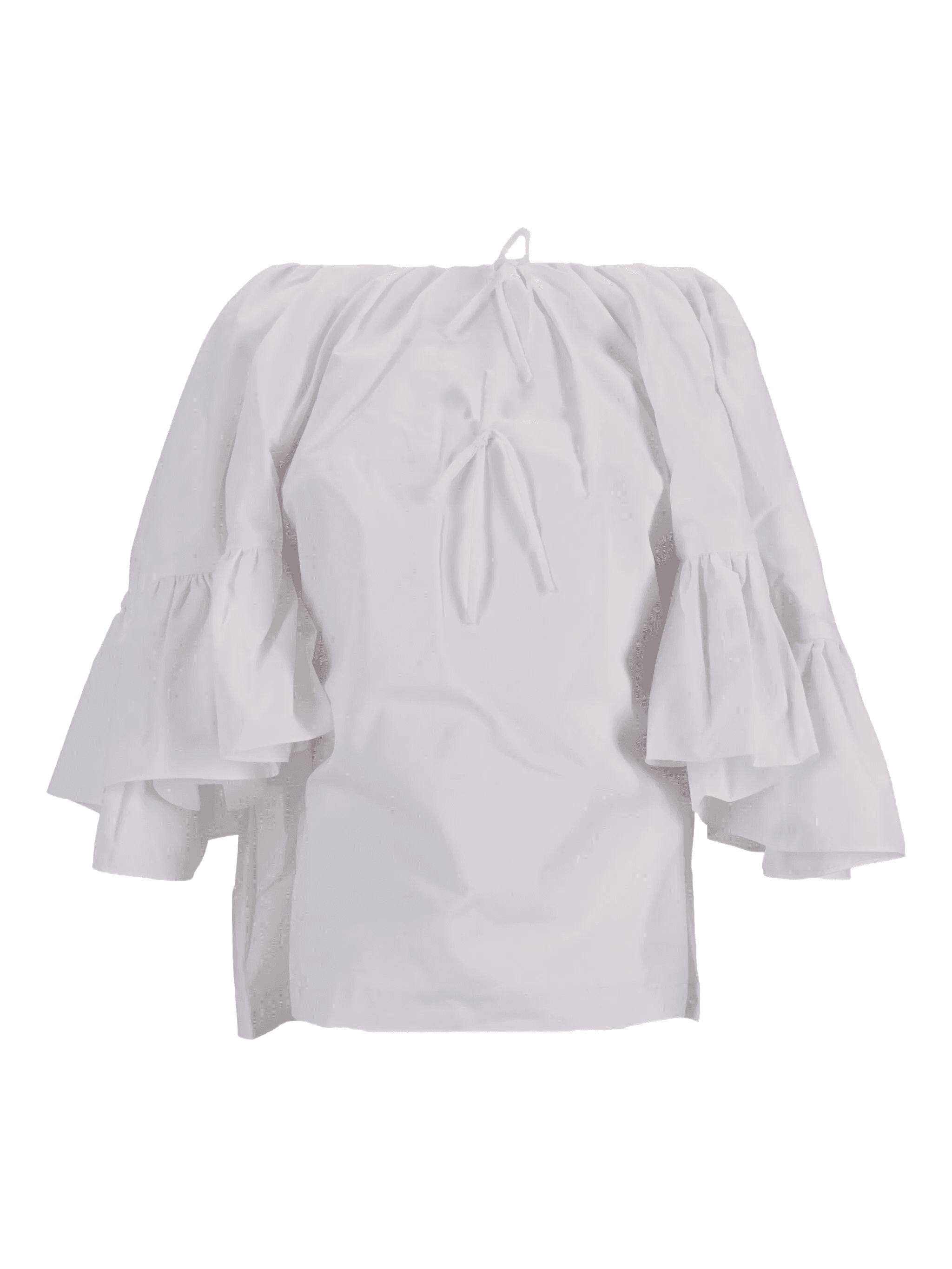 ruffle-sleeve blouse - Image 1