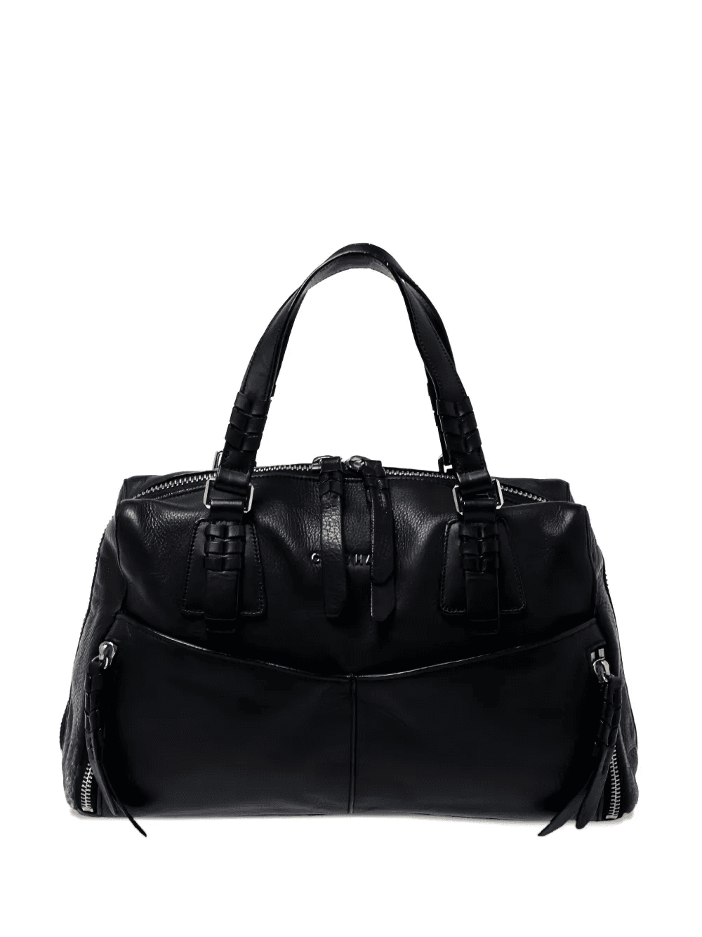 pre-owned leather tote bag - Image 1