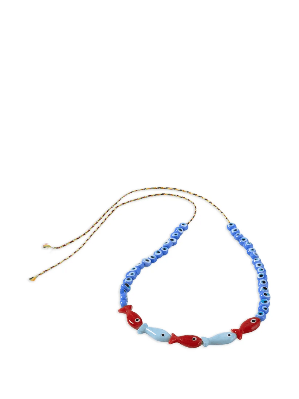 fish beaded necklace - Image 1