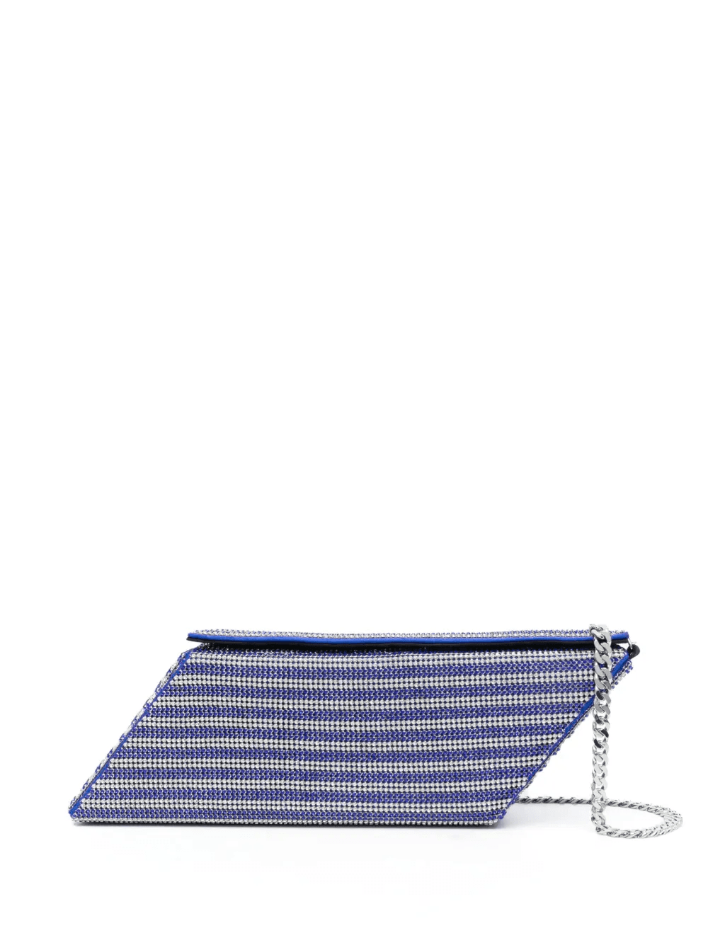 Crystal Mesh Parallelogram clutch bag - Image 1