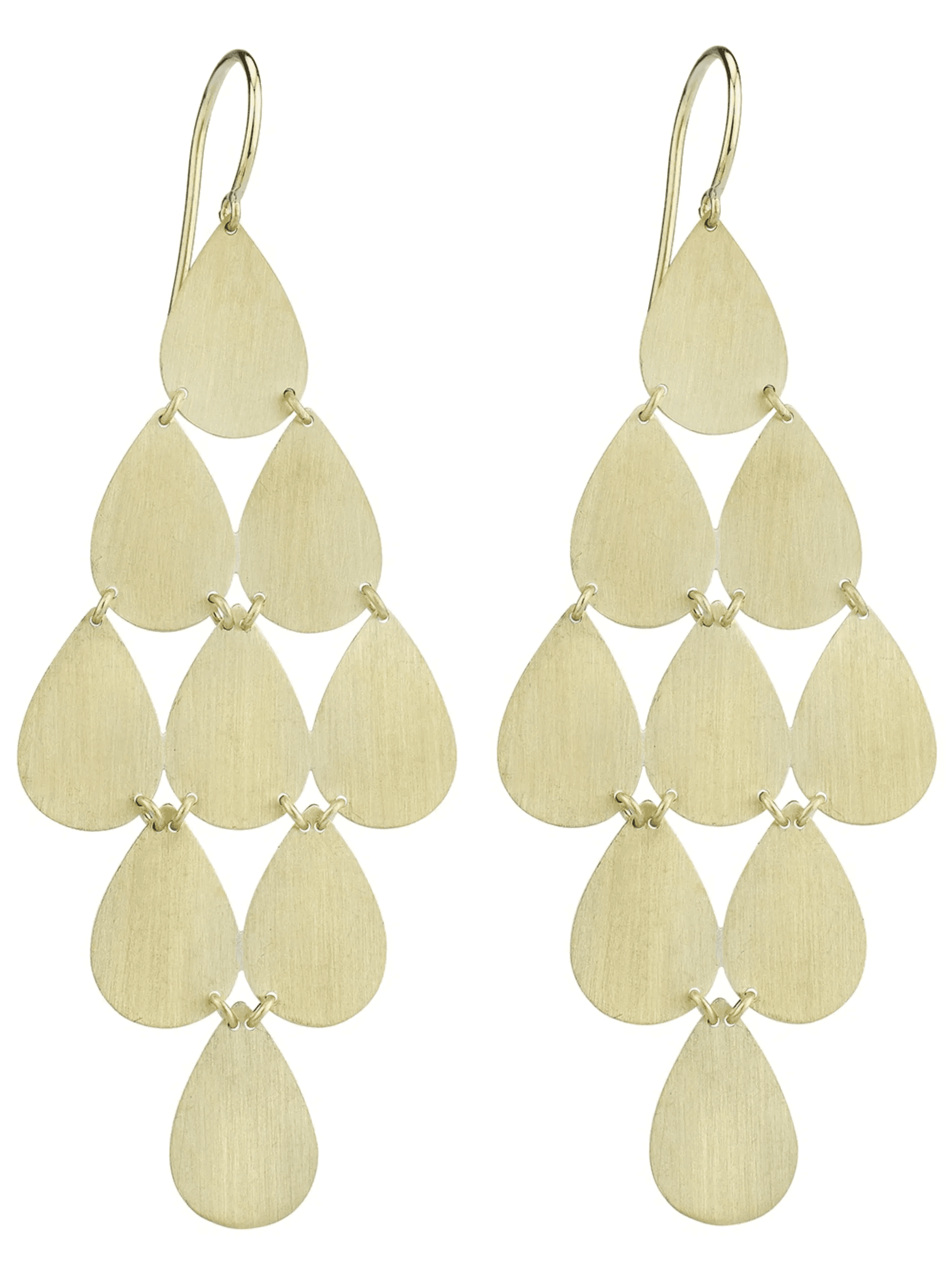 teardrop chandelier earrings - Image 1