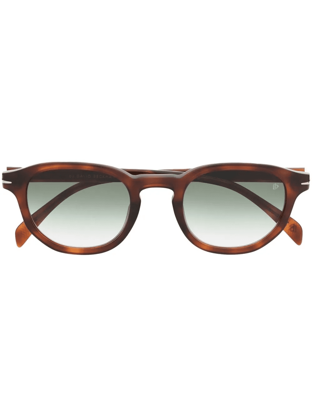 round-frame gradient sunglasses - Image 1