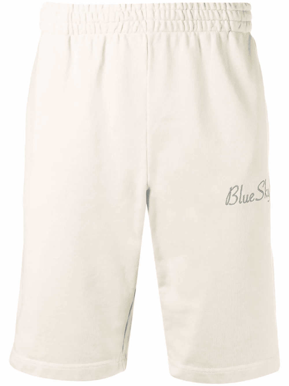 logo-embroidered cotton shorts - Image 1
