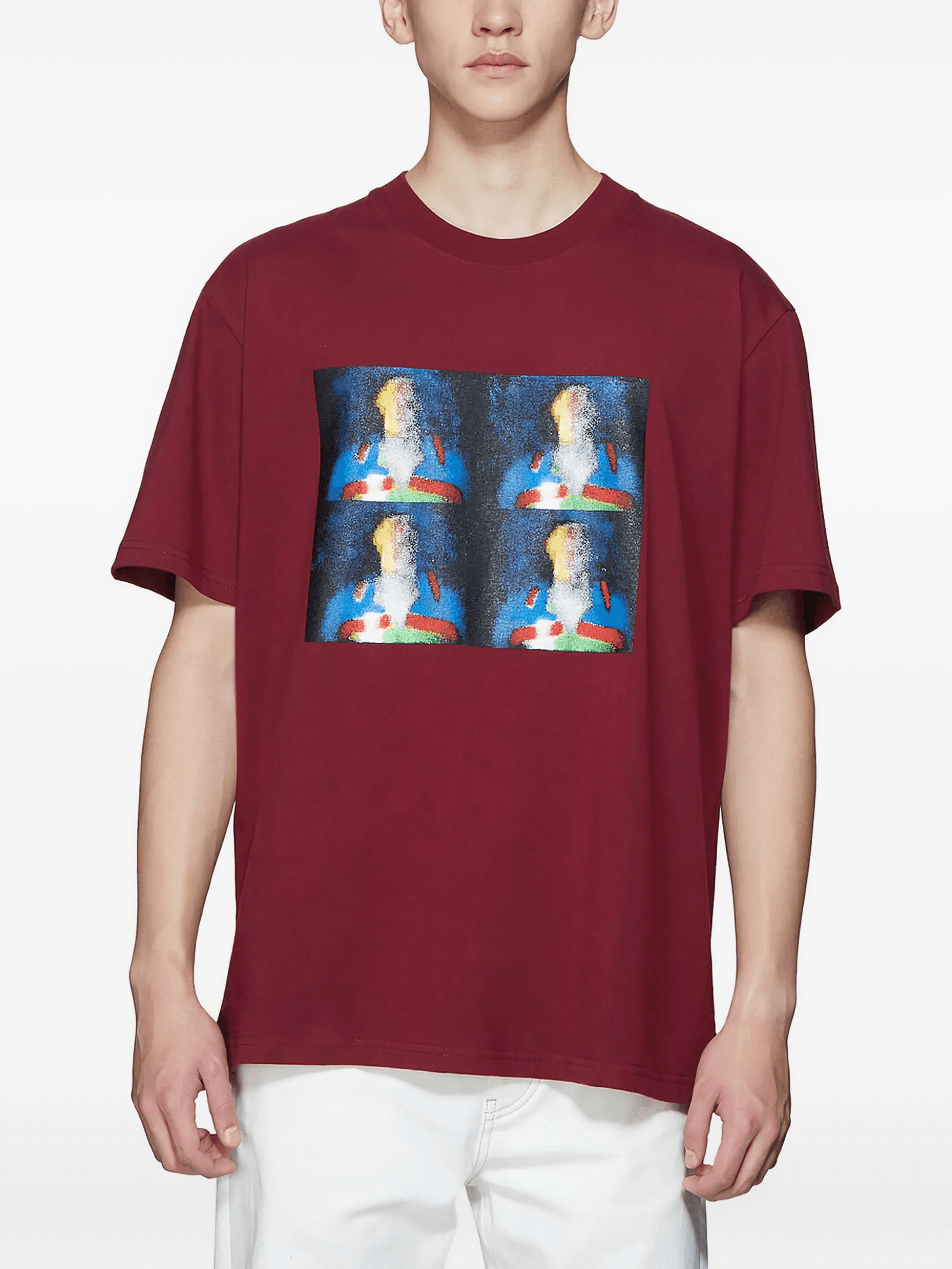 photographic-print T-shirt - Image 1