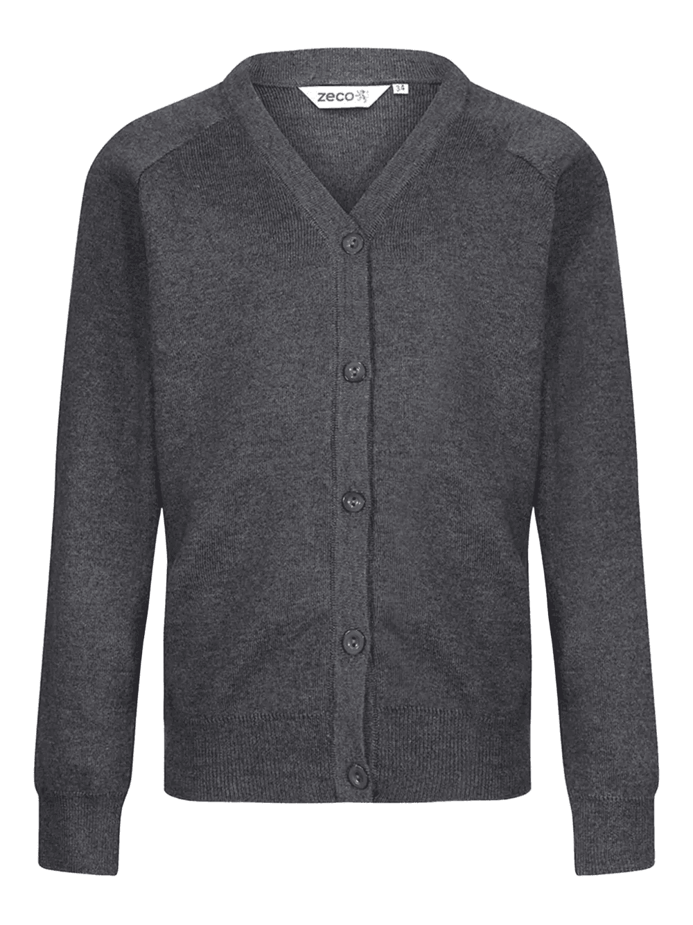 V-neck button cardigan - Image 1