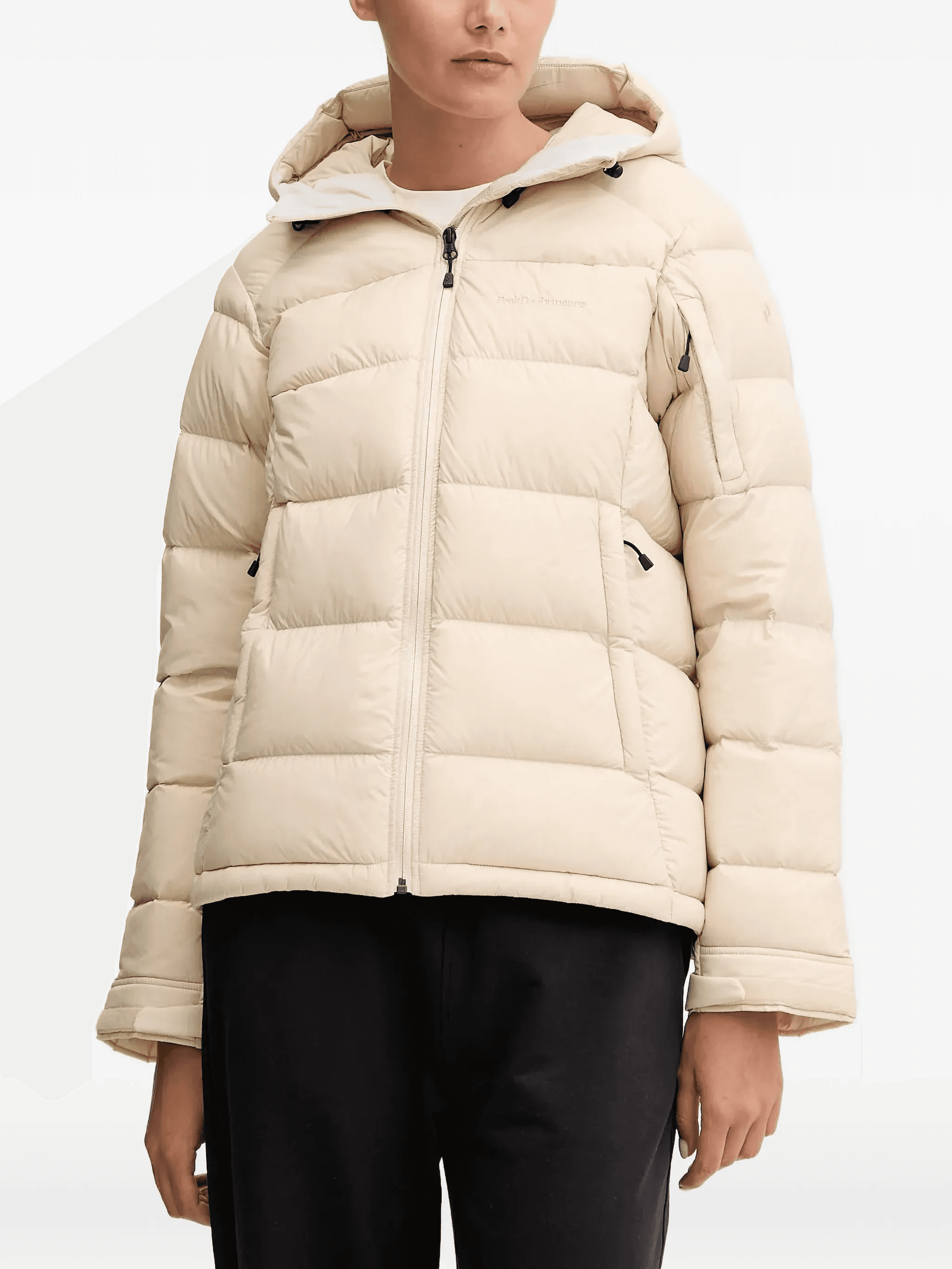 hooded padded jacket - Image 1