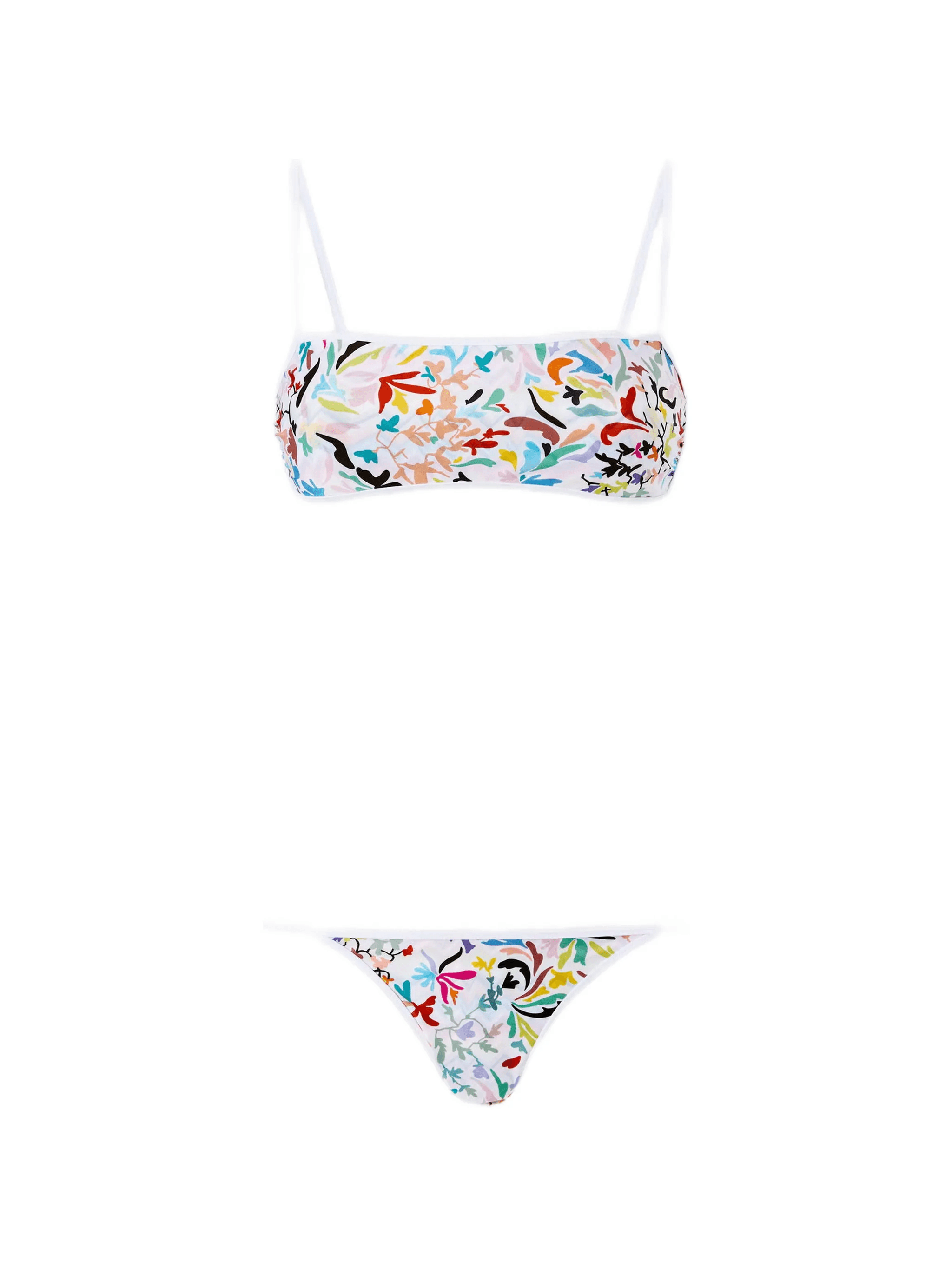 floral-print bikini - Image 1