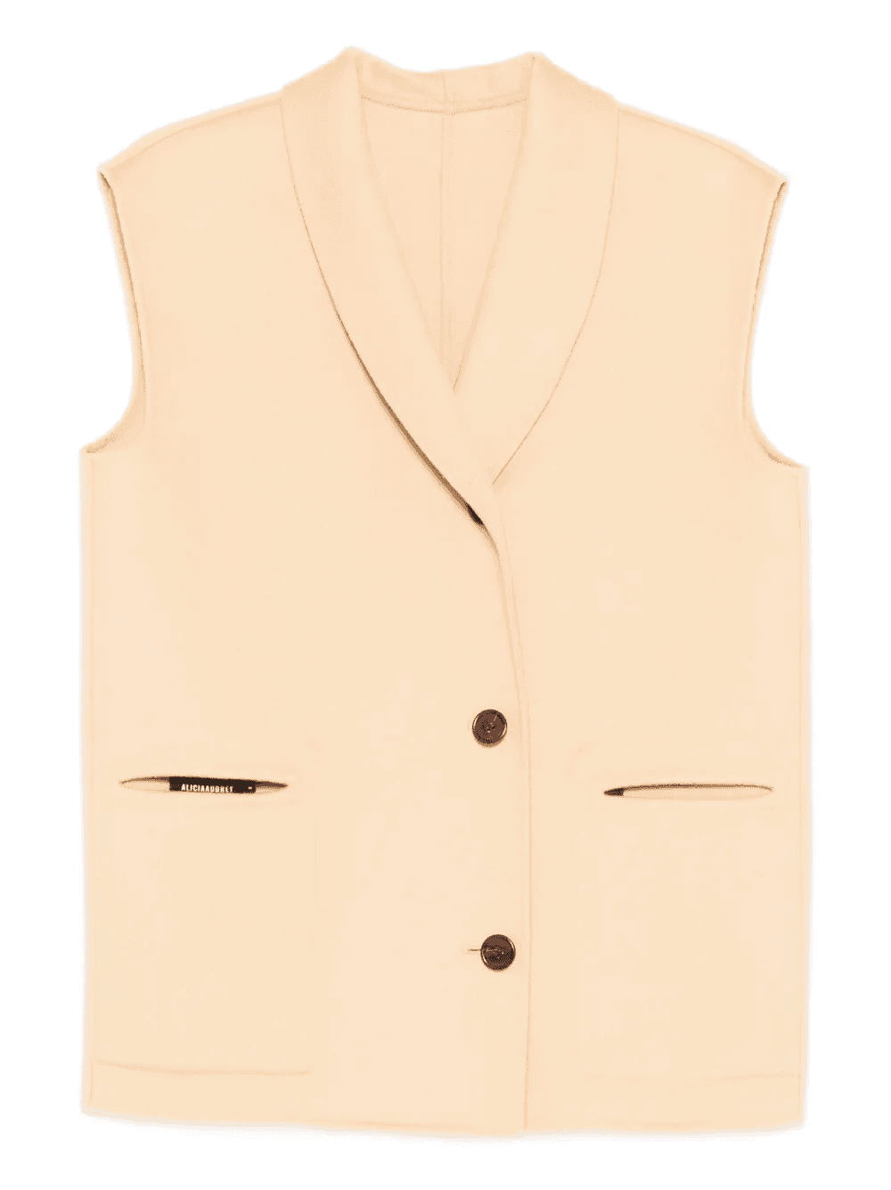 button-fastening waistcoat - Image 1
