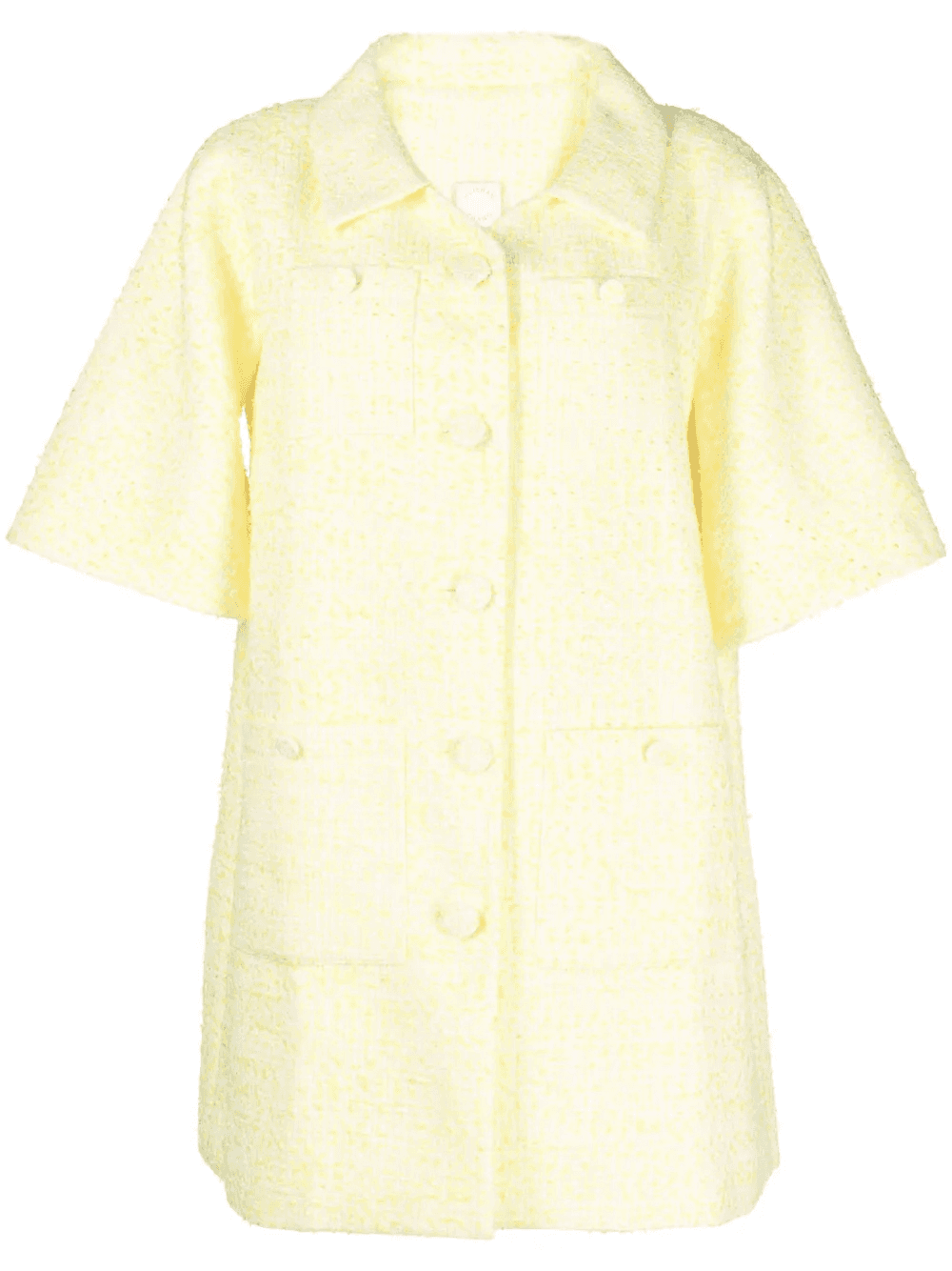 Constantine short-sleeve bouclé coat - Image 1
