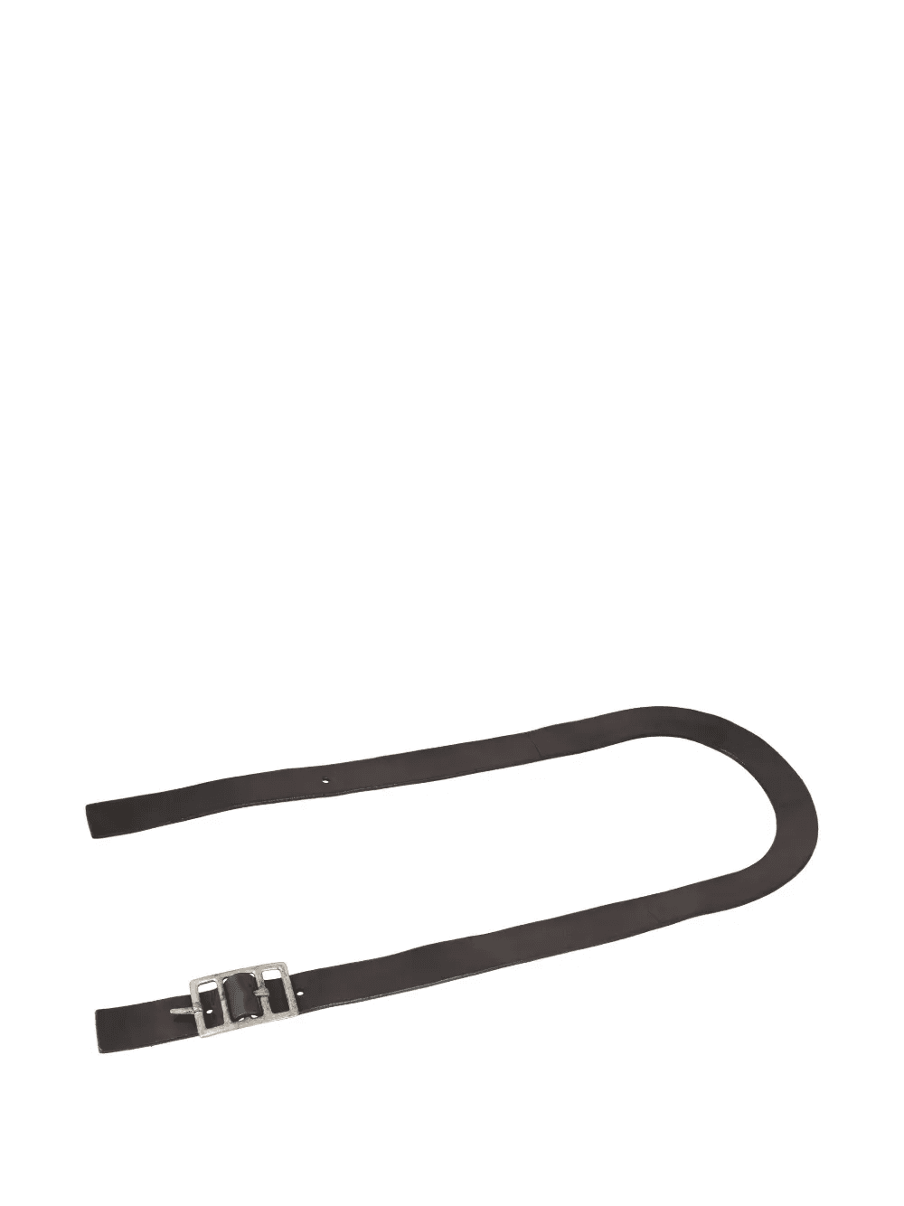 tanned buckle belt - Image 1