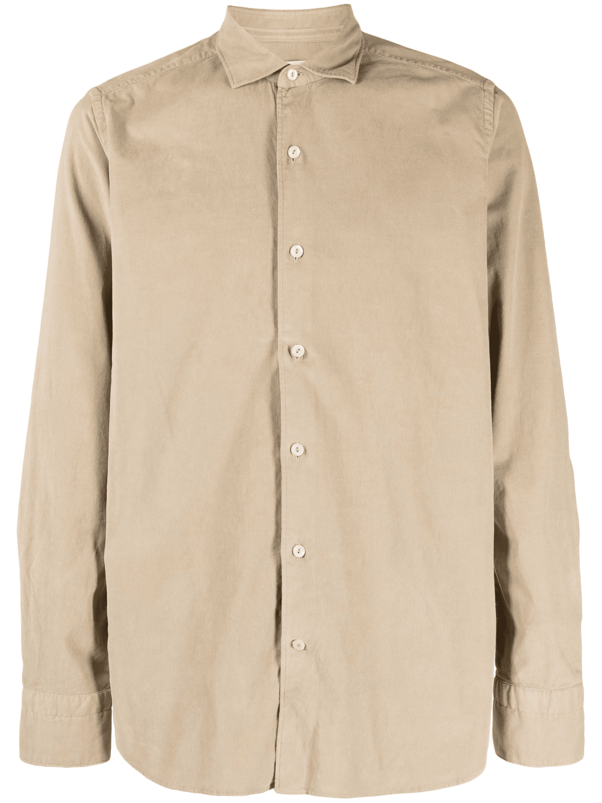 microsuede button-up shirt - Image 1