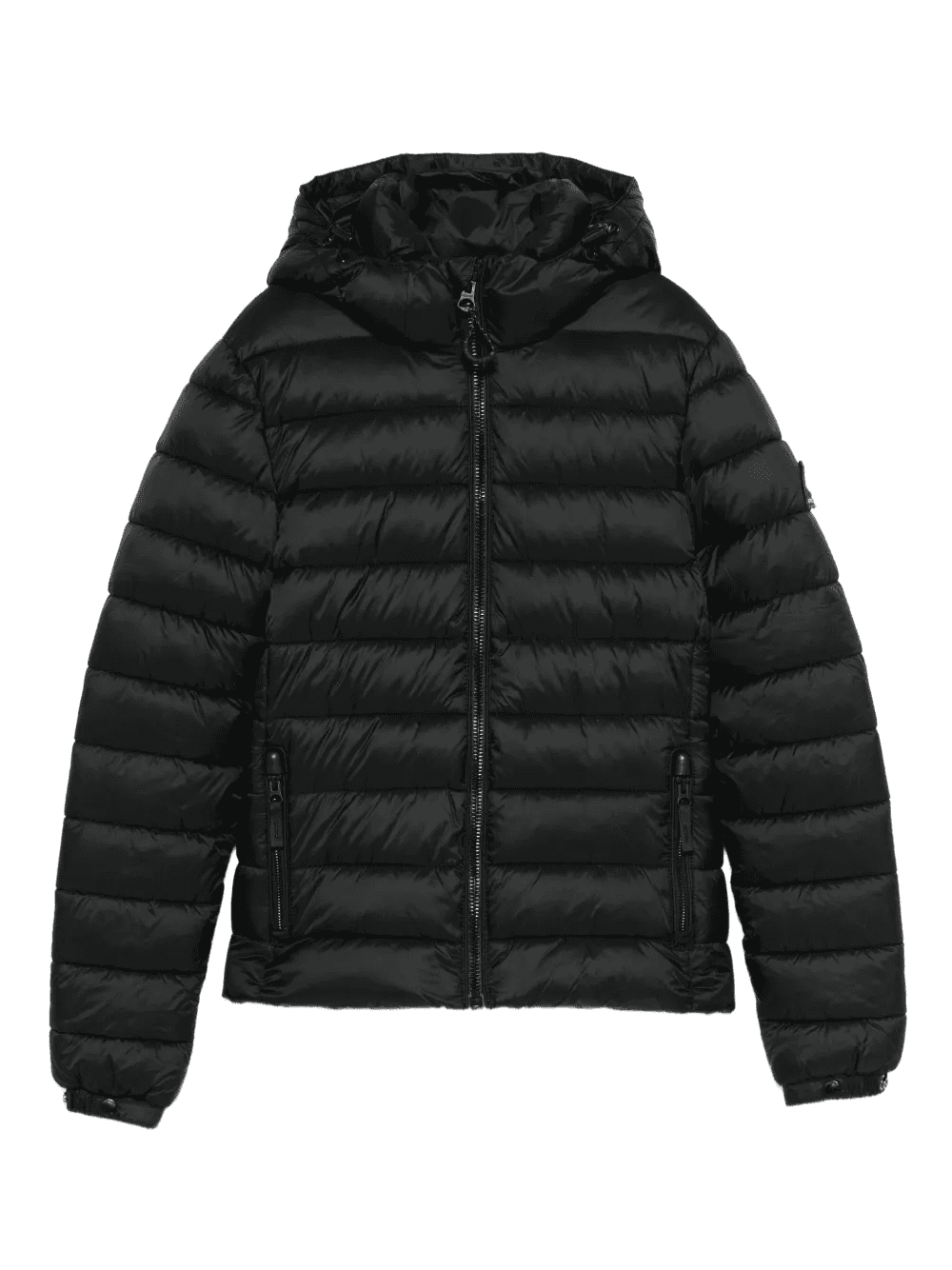 hooded padded jacket - Image 1