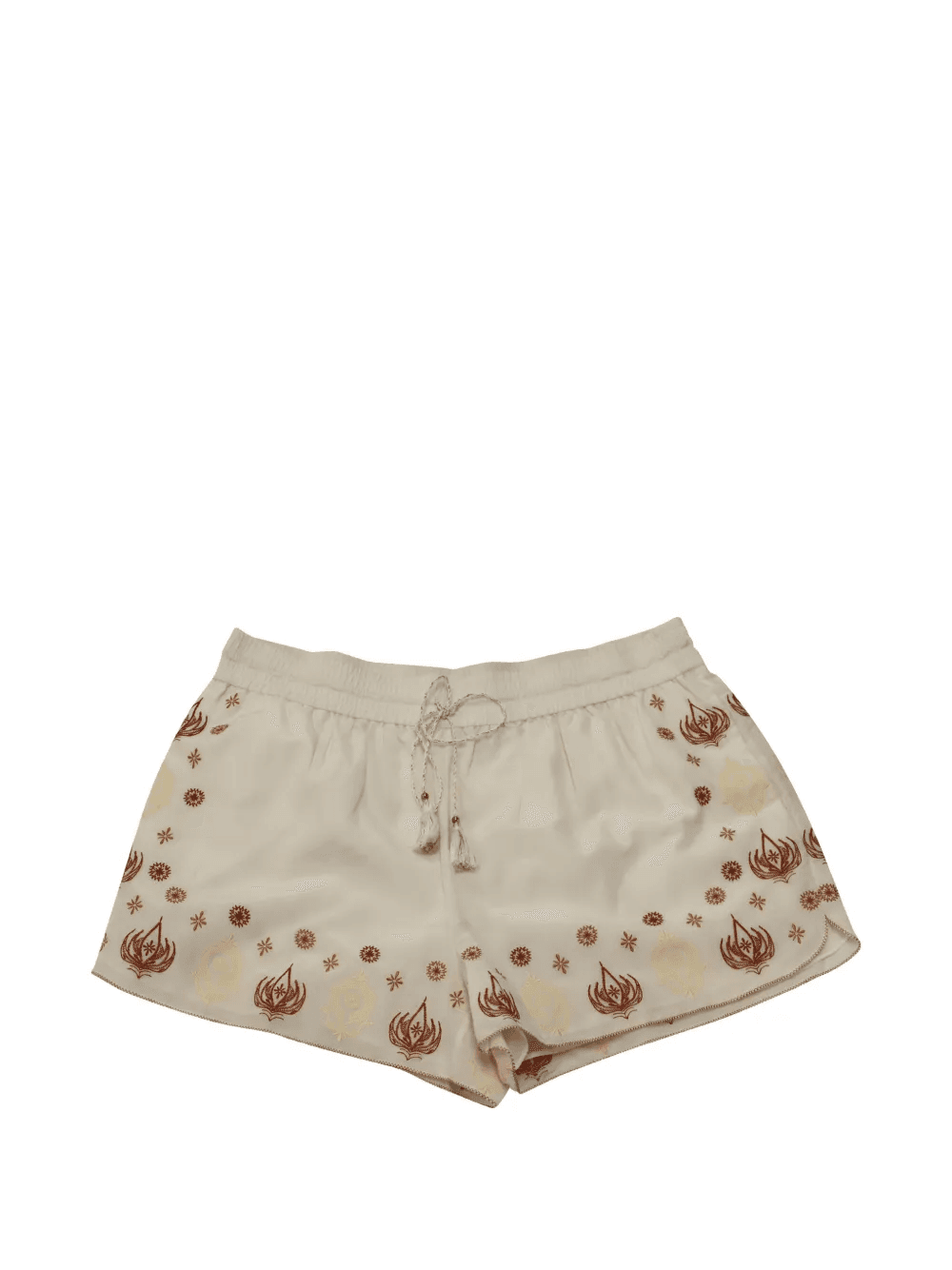Stephanie embroidered drawstring shorts - Image 1