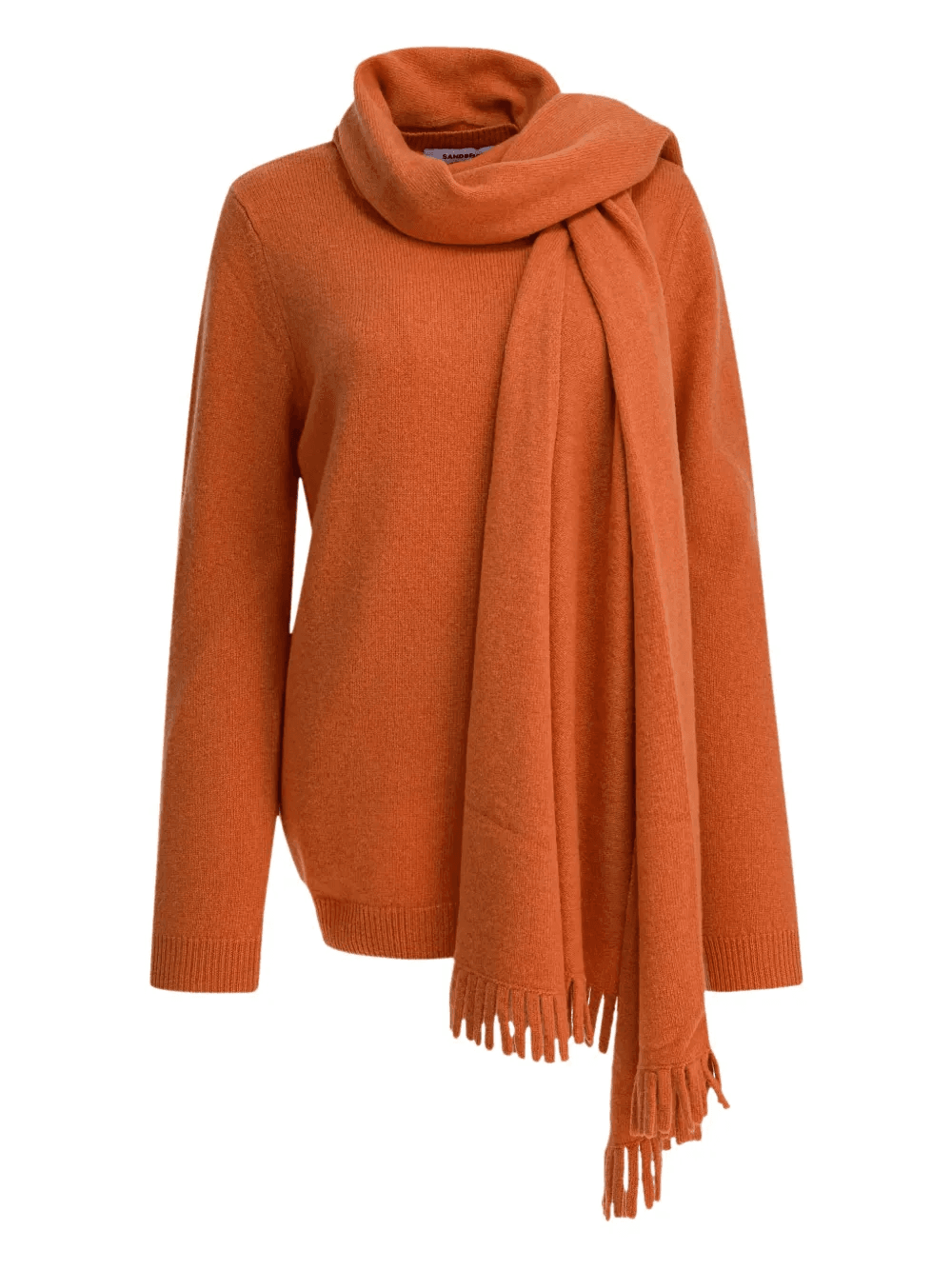fringed scarf knitwear - Image 1