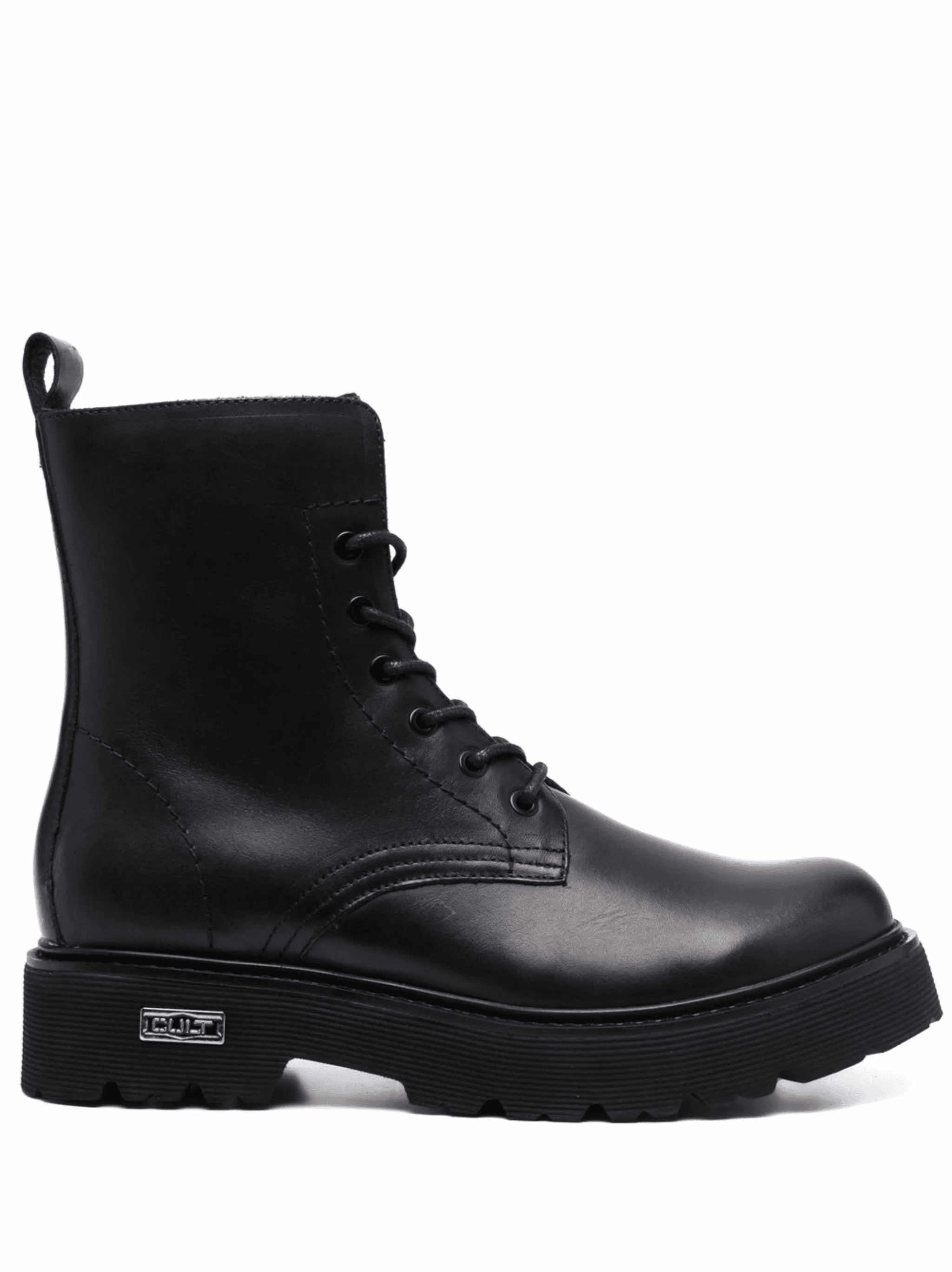 lace-up leather boots - Image 1