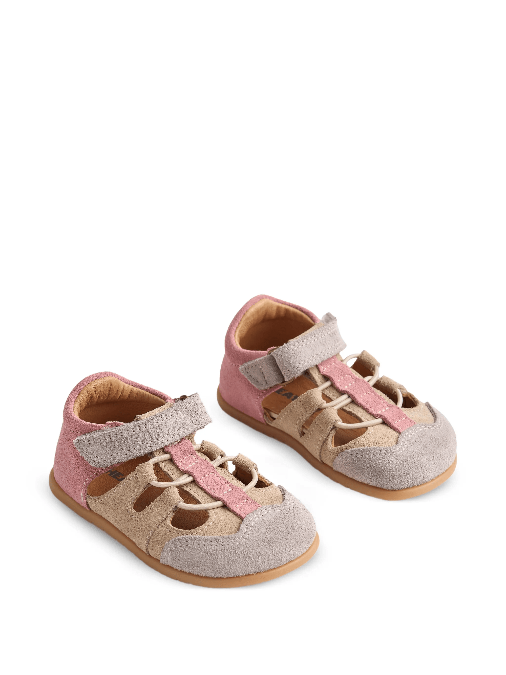 Ellie barefoot suede sandals - Image 1