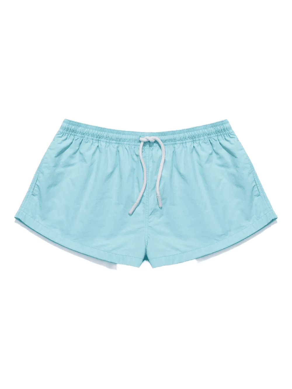drawstring beach mini shorts - Image 1