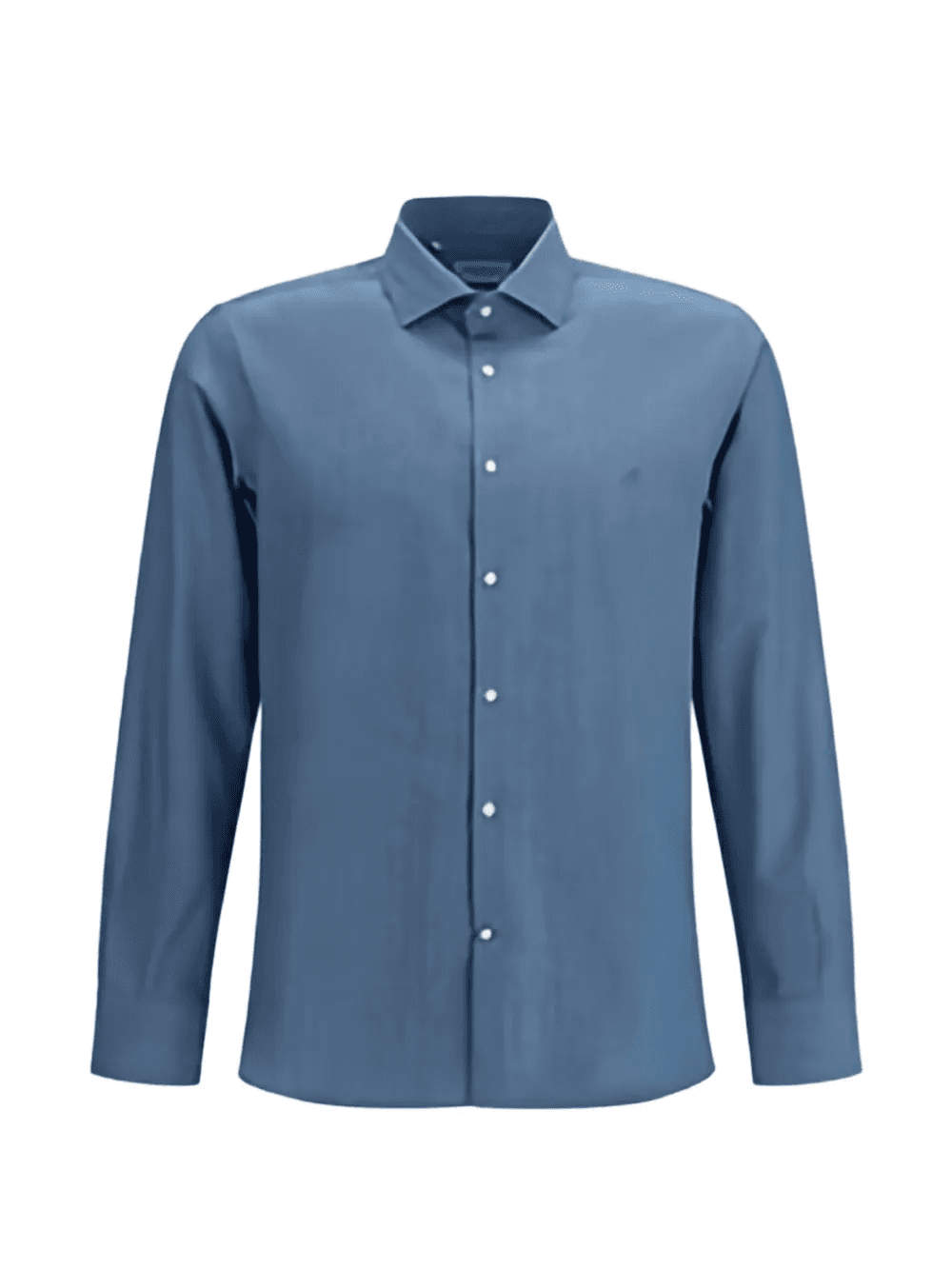 slim-fit embroidered shirt - Image 1